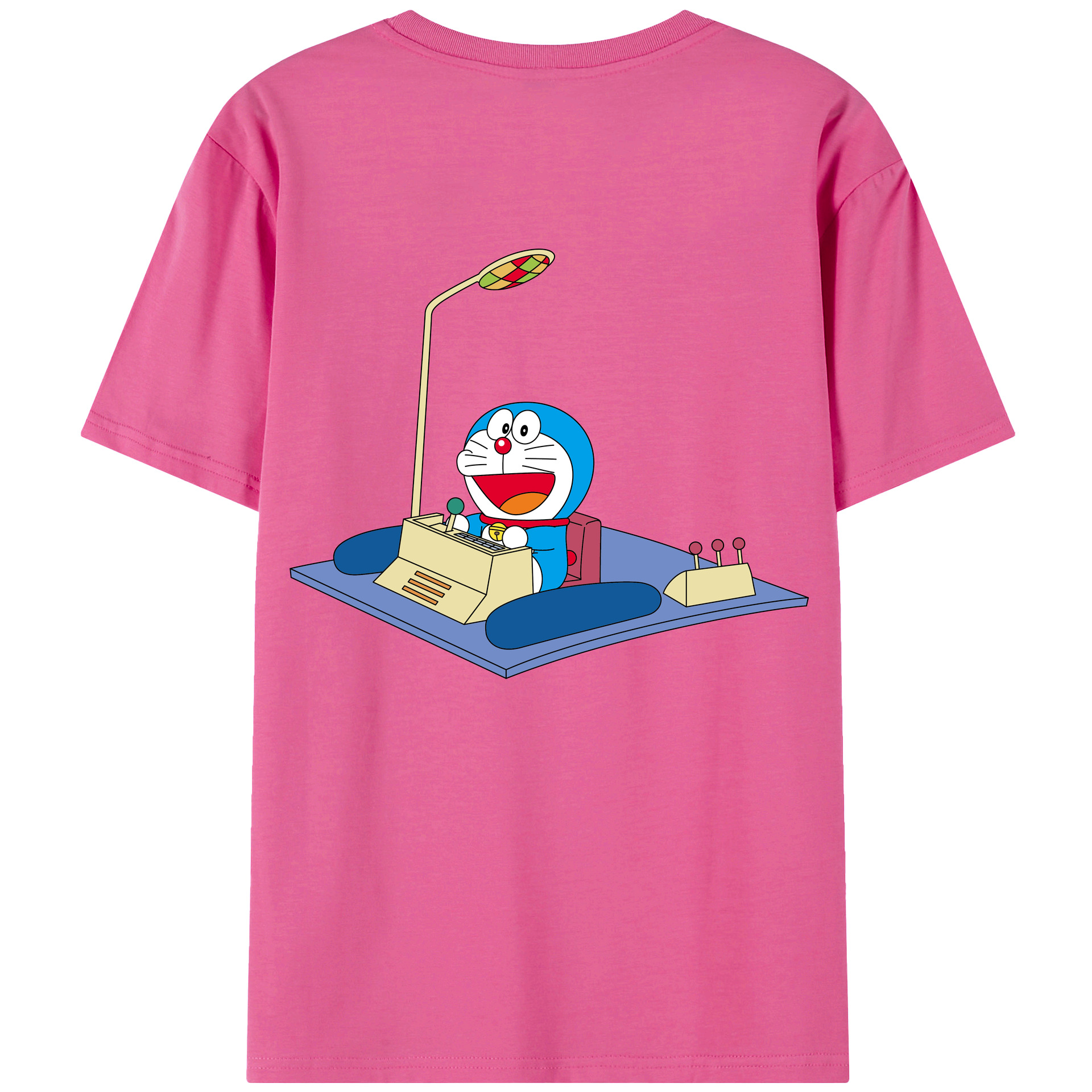 （画像用） ドラえもん Doraemon レディース半袖Tシャツ(バックプリント)