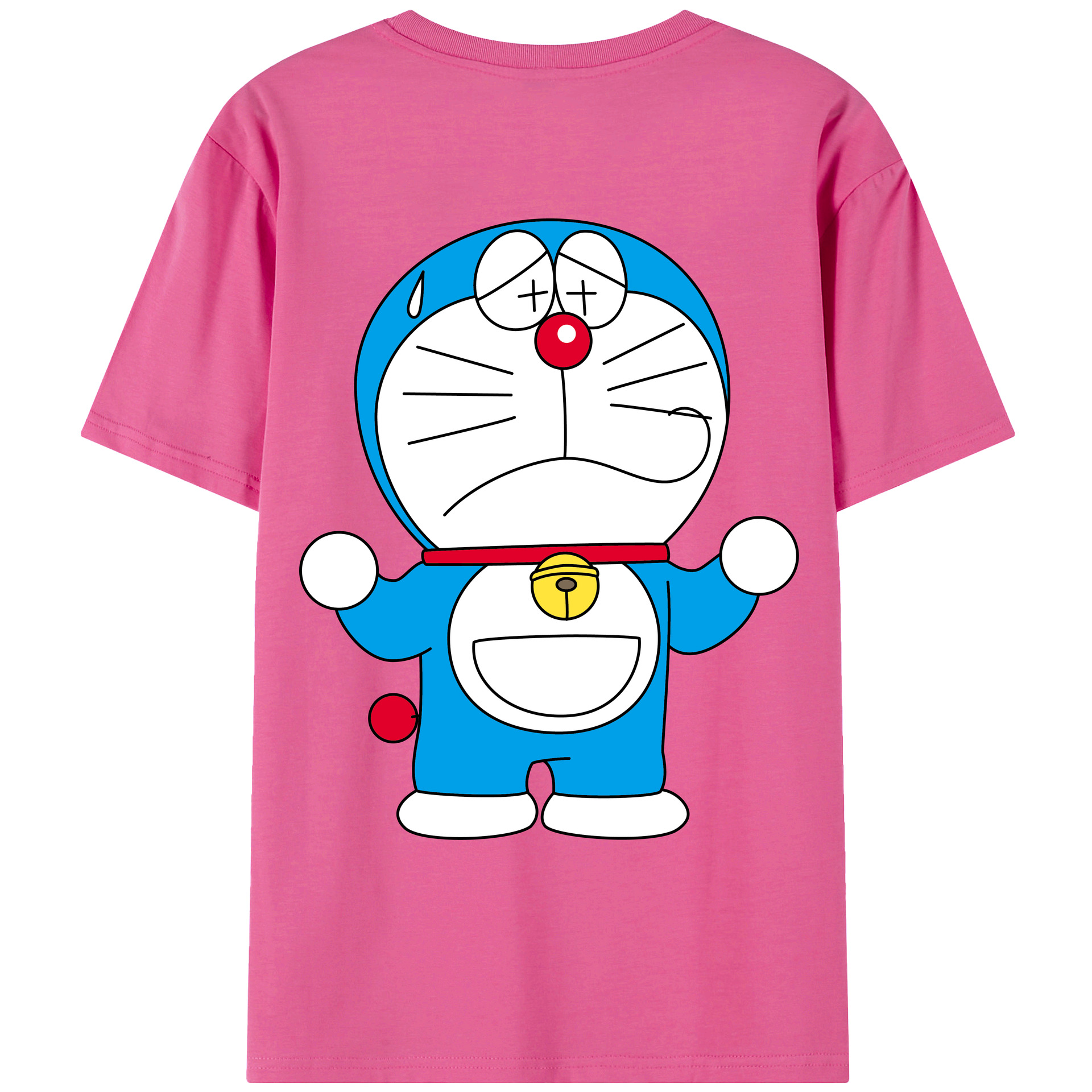 （画像用） ドラえもん Doraemon レディース半袖Tシャツ(バックプリント)