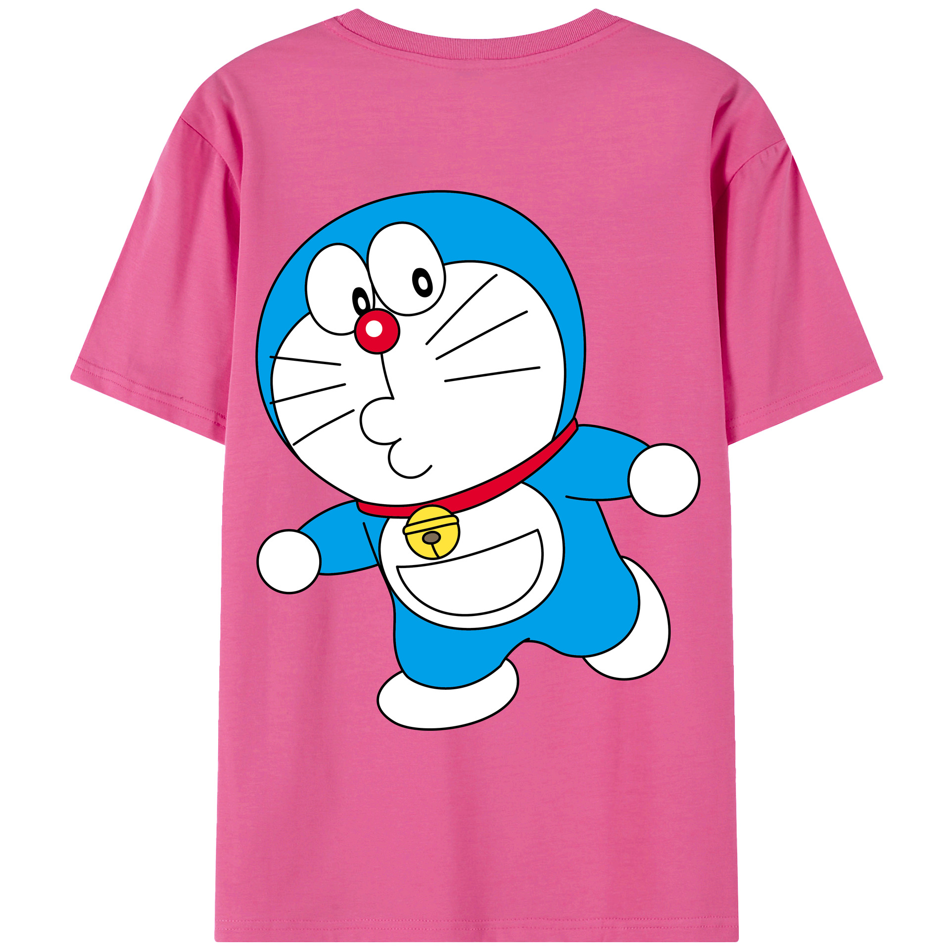 （画像用） ドラえもん Doraemon レディース半袖Tシャツ(バックプリント)