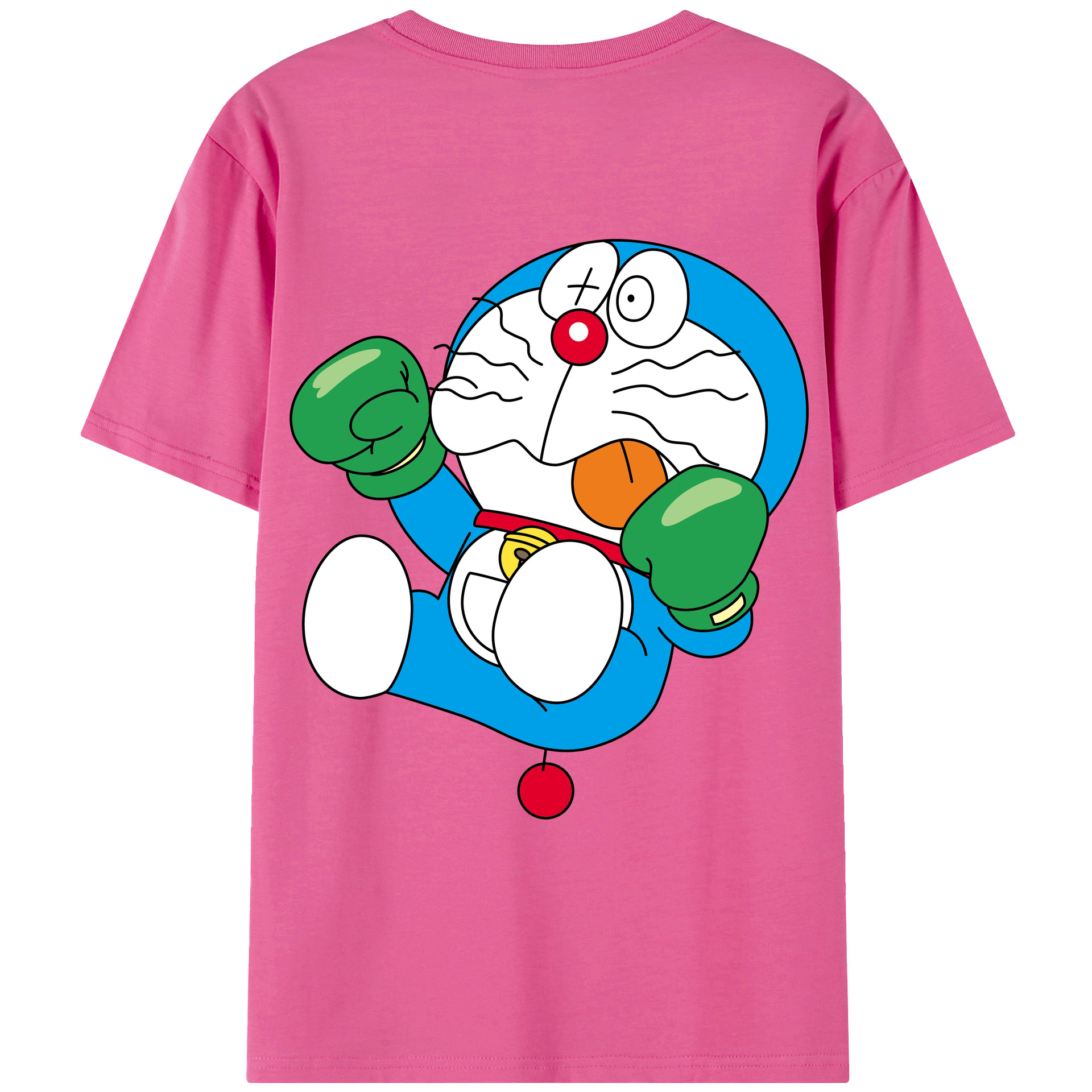 （画像用） ドラえもん Doraemon レディース半袖Tシャツ(バックプリント)