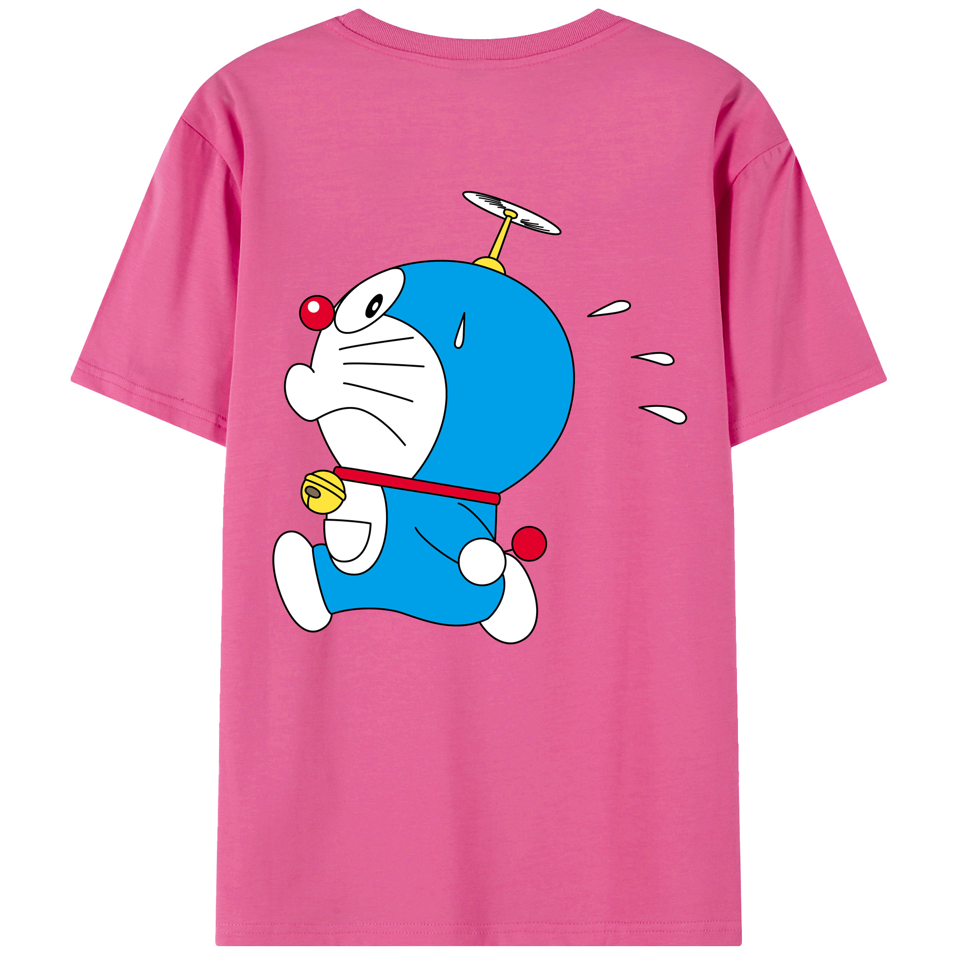 （画像用） ドラえもん Doraemon レディース半袖Tシャツ(バックプリント)
