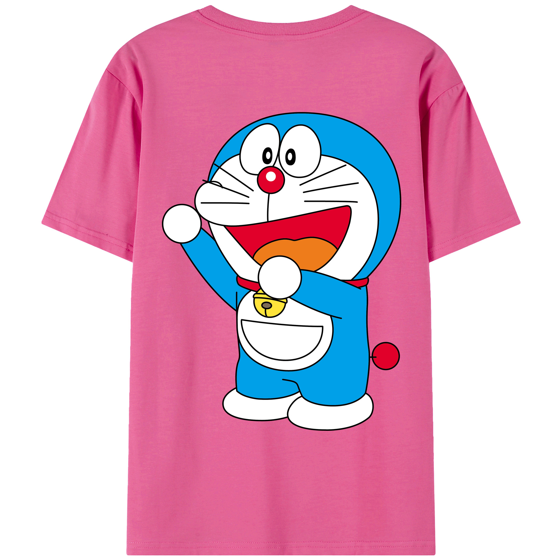 （画像用） ドラえもん Doraemon レディース半袖Tシャツ(バックプリント)