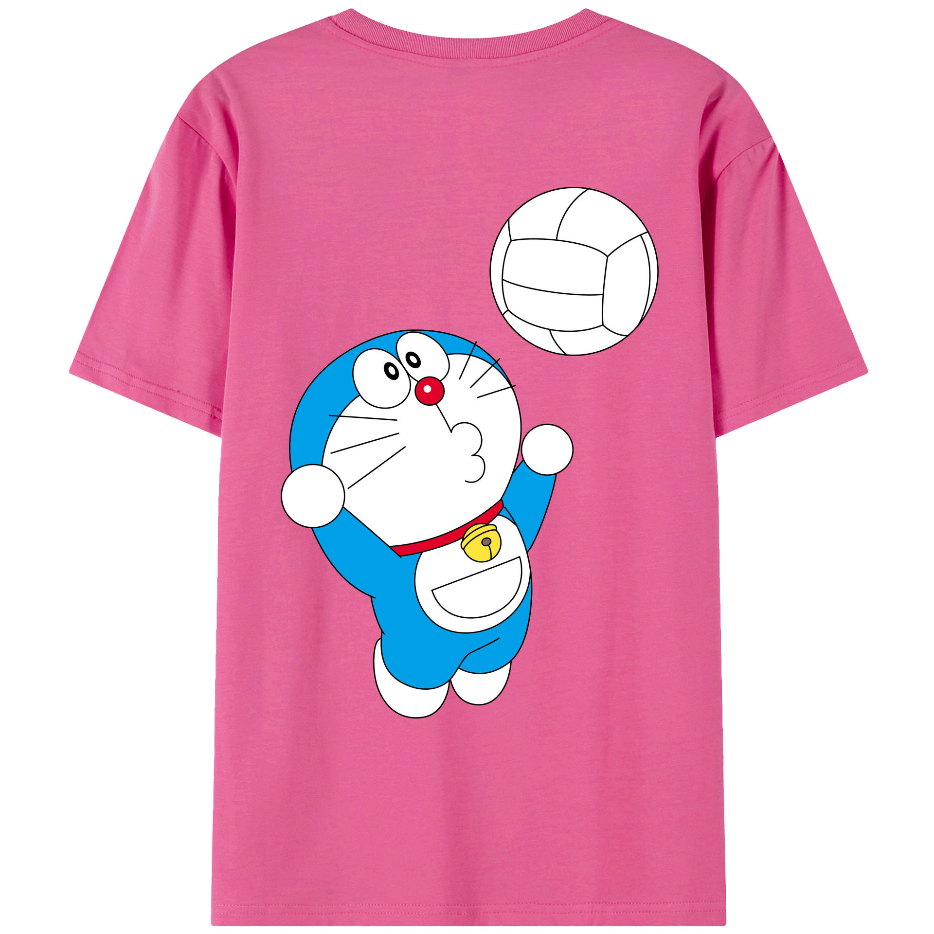 （画像用） ドラえもん Doraemon レディース半袖Tシャツ(バックプリント)