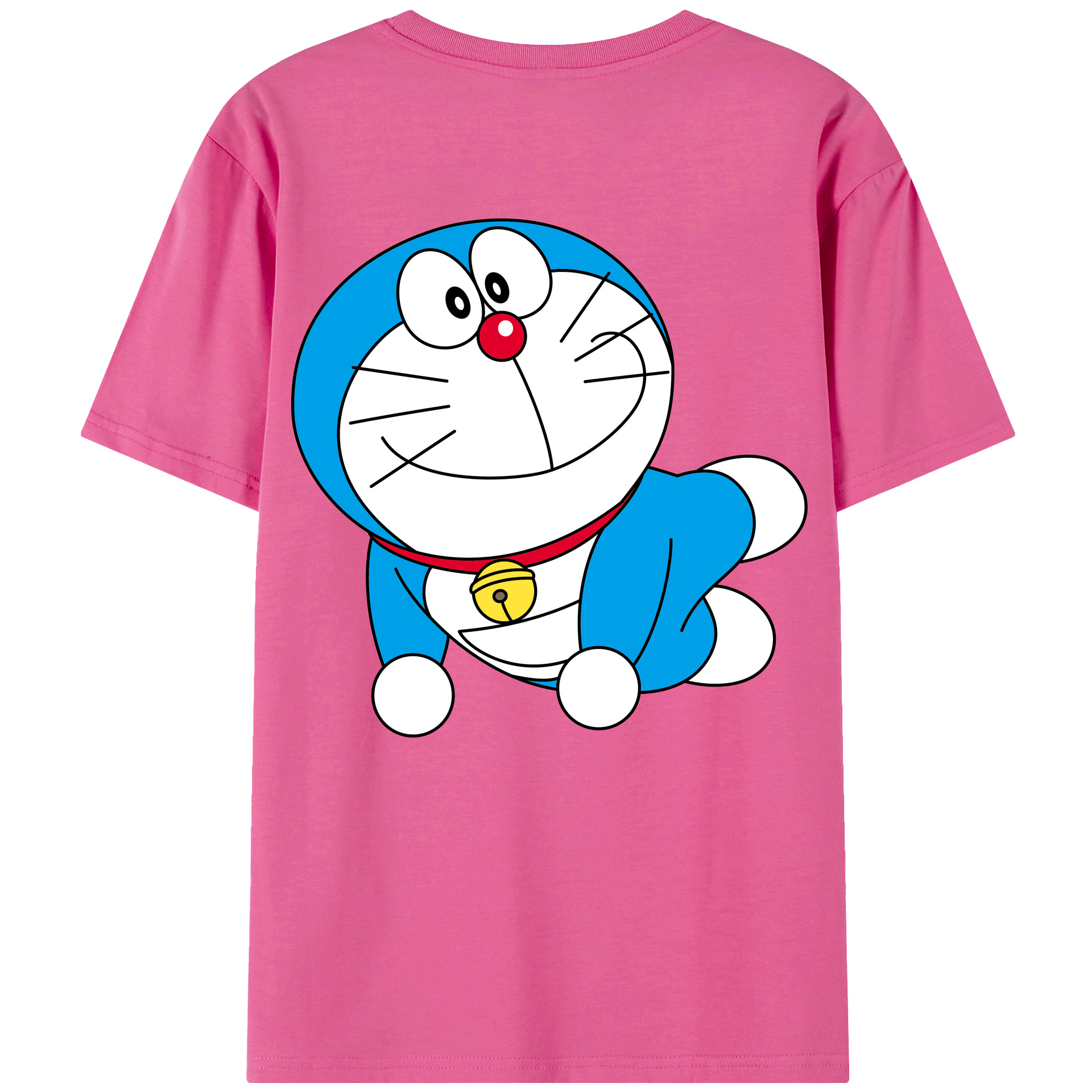 （画像用） ドラえもん Doraemon レディース半袖Tシャツ(バックプリント)