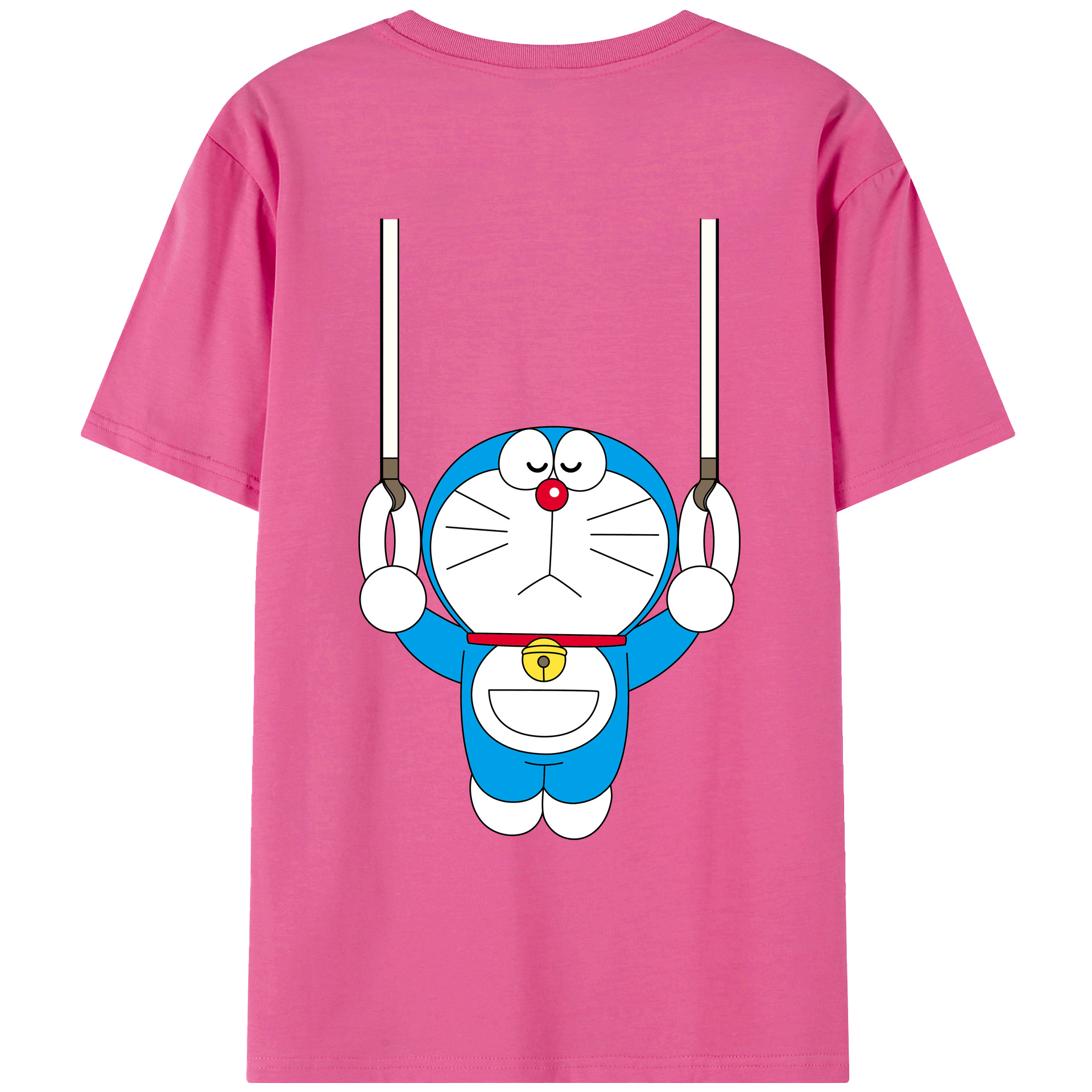 （画像用） ドラえもん Doraemon レディース半袖Tシャツ(バックプリント)