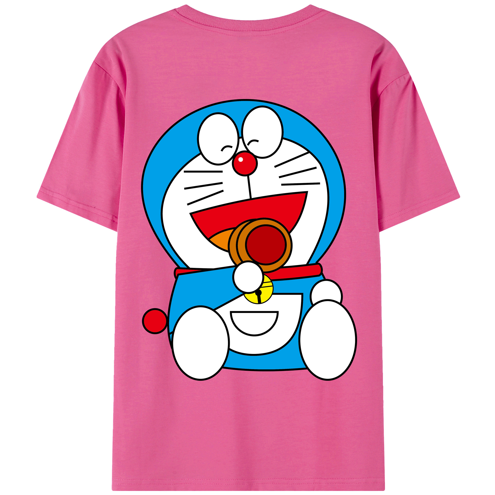 （画像用） ドラえもん Doraemon レディース半袖Tシャツ(バックプリント)