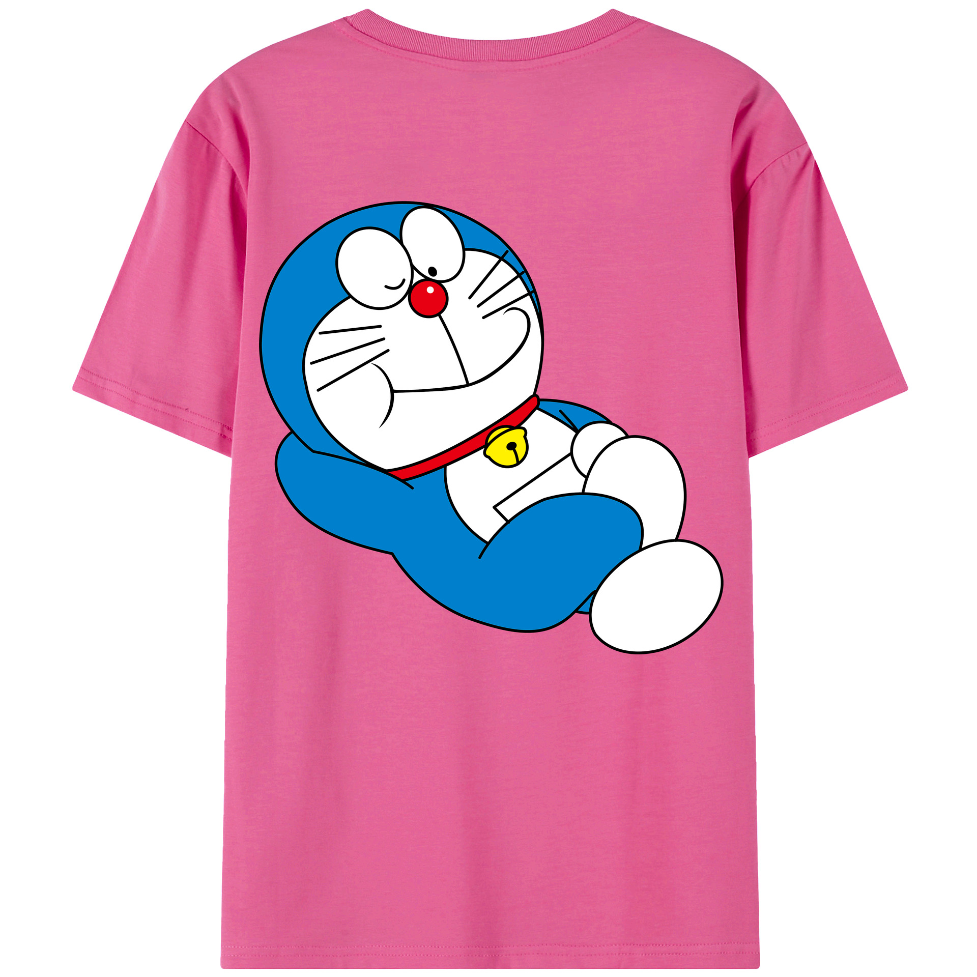 （画像用） ドラえもん Doraemon レディース半袖Tシャツ(バックプリント)