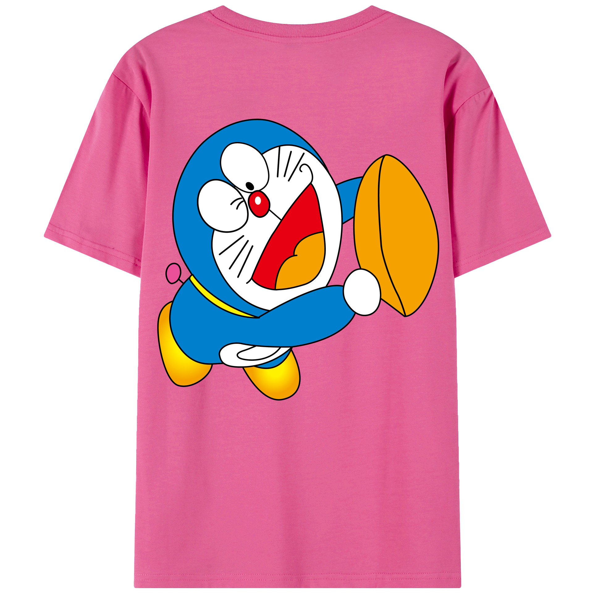 （画像用） ドラえもん Doraemon レディース半袖Tシャツ(バックプリント)