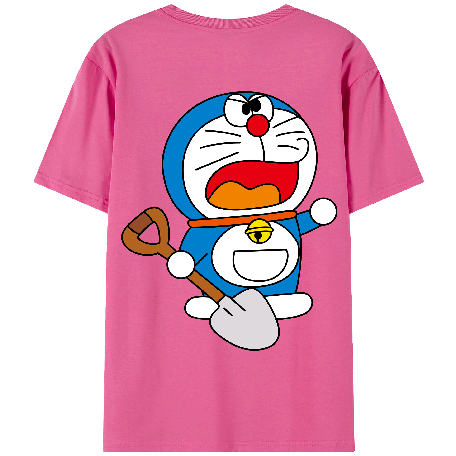 （画像用） ドラえもん Doraemon レディース半袖Tシャツ(バックプリント)