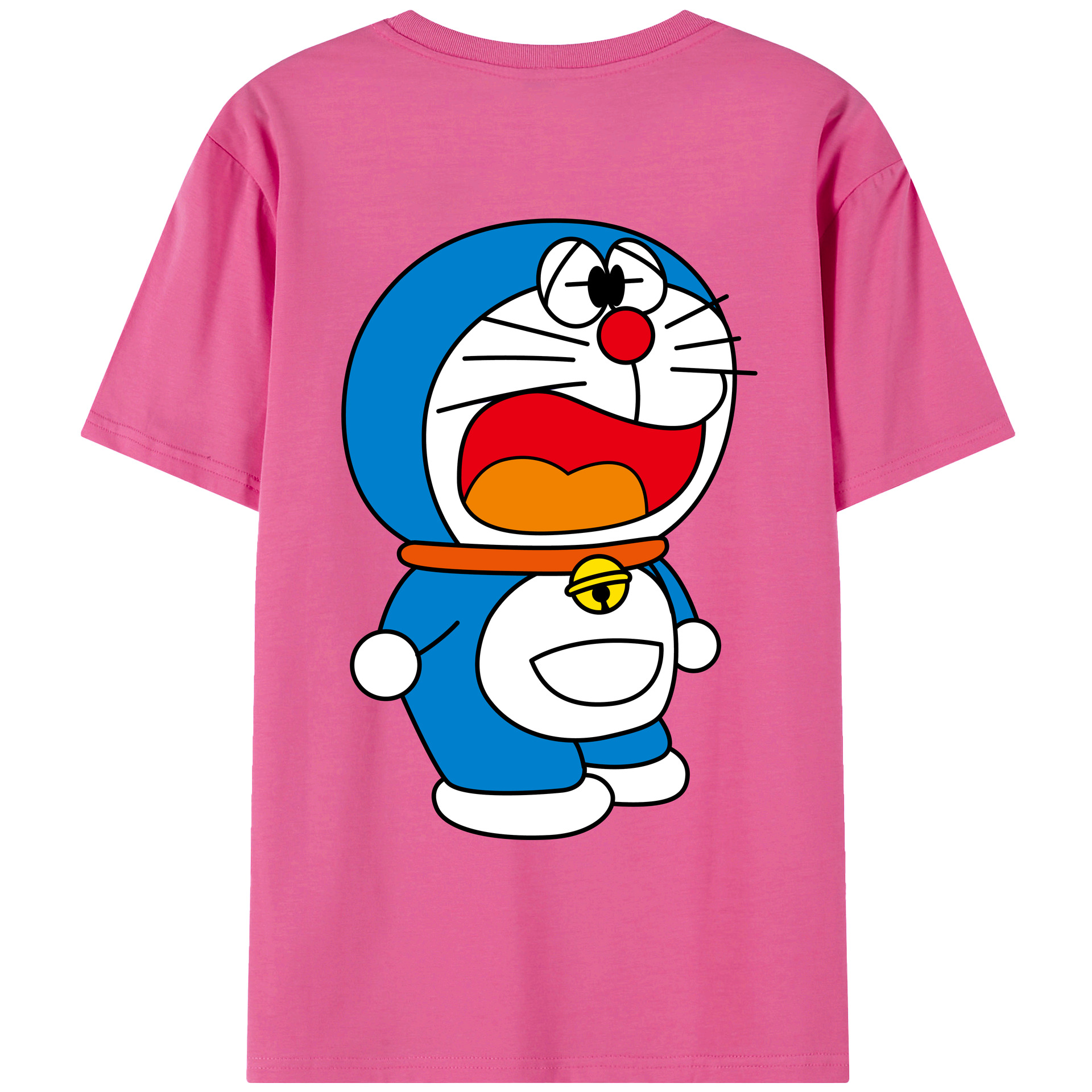 （画像用） ドラえもん Doraemon レディース半袖Tシャツ(バックプリント)