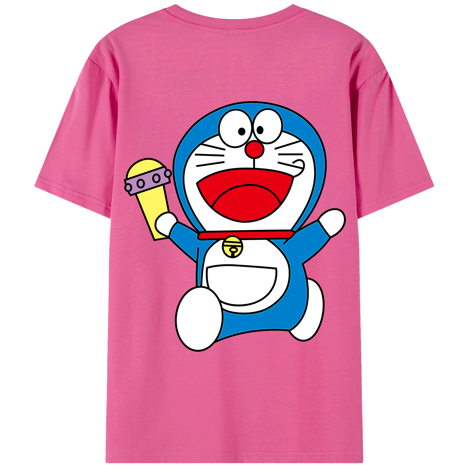 （画像用） ドラえもん Doraemon レディース半袖Tシャツ(バックプリント)