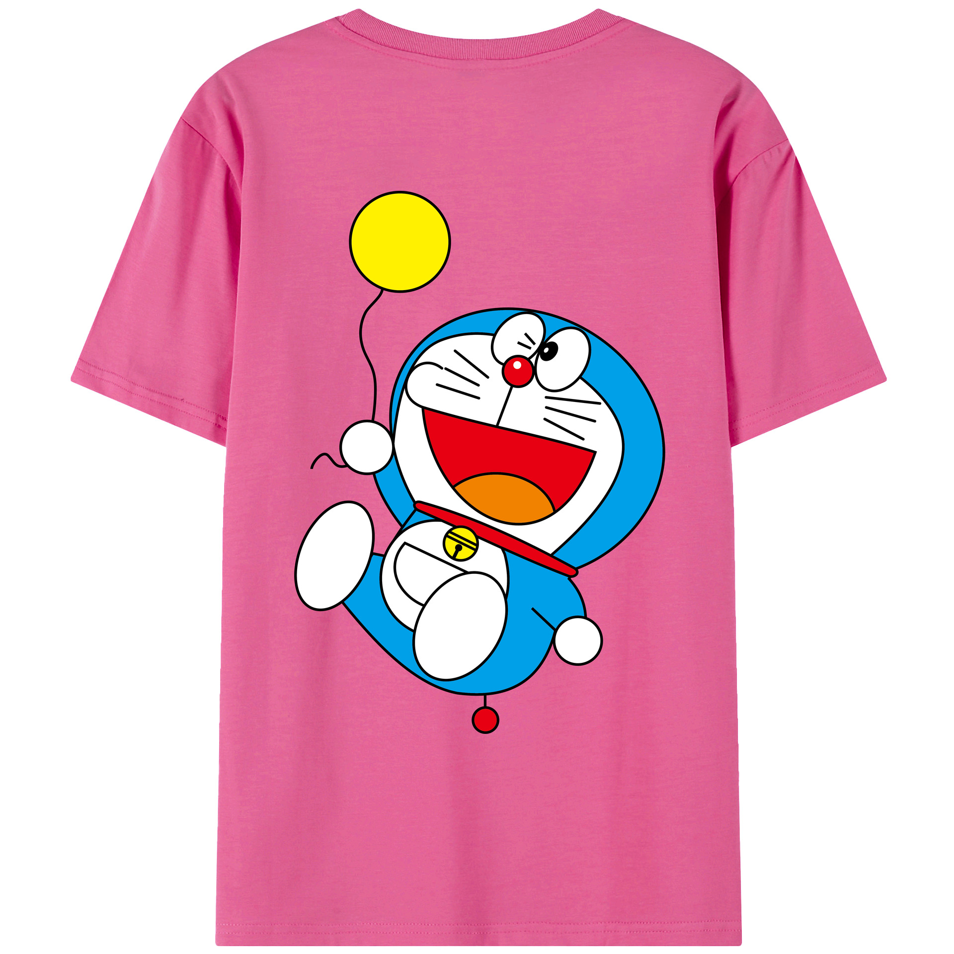 （画像用） ドラえもん Doraemon レディース半袖Tシャツ(バックプリント)
