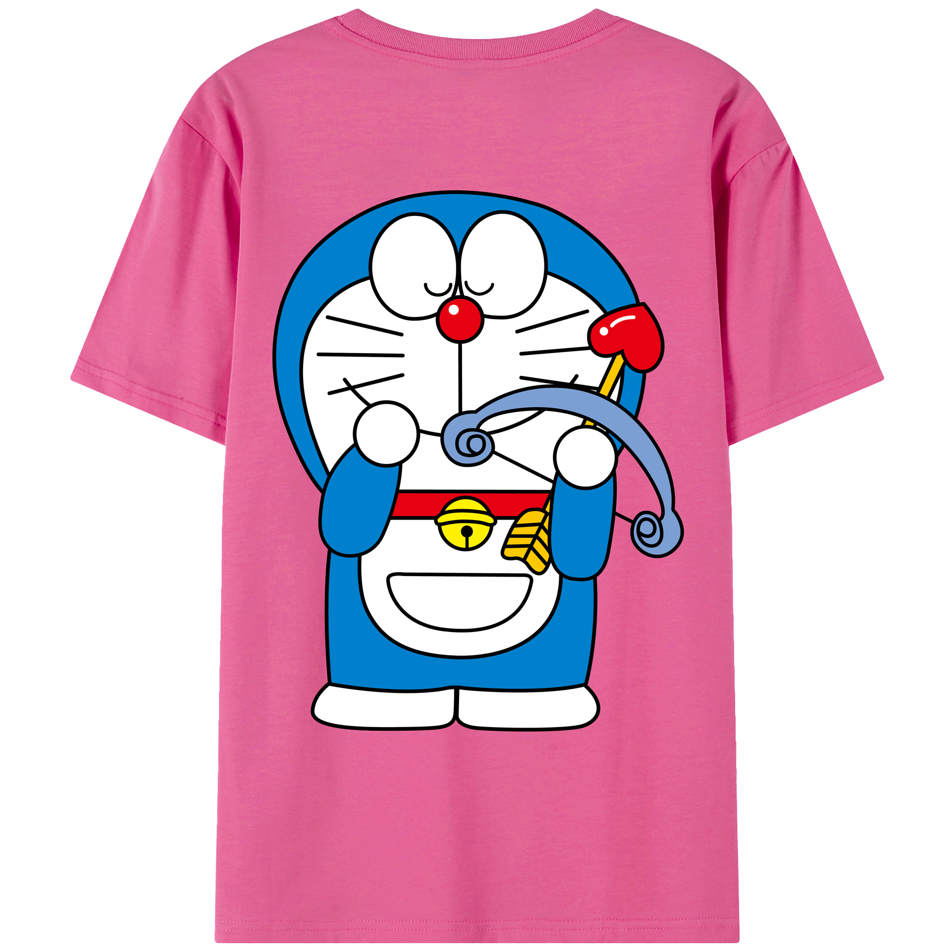 （画像用） ドラえもん Doraemon レディース半袖Tシャツ(バックプリント)