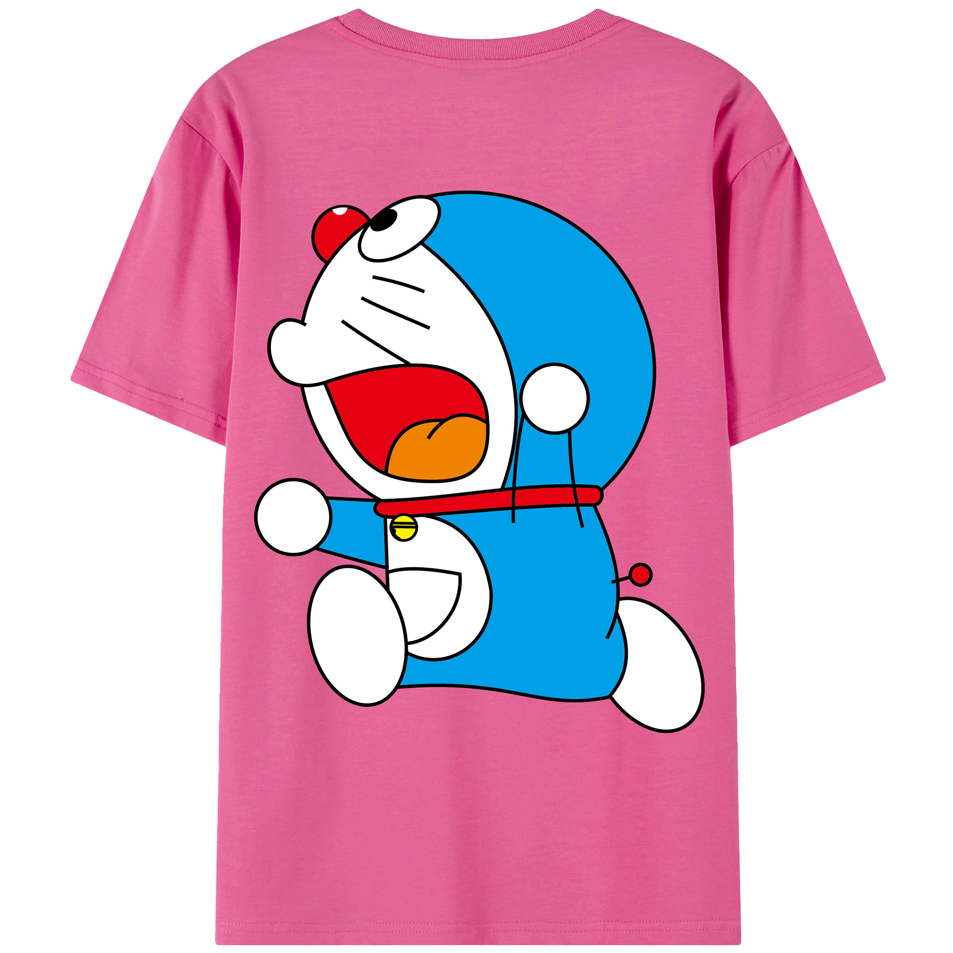 （画像用） ドラえもん Doraemon レディース半袖Tシャツ(バックプリント)