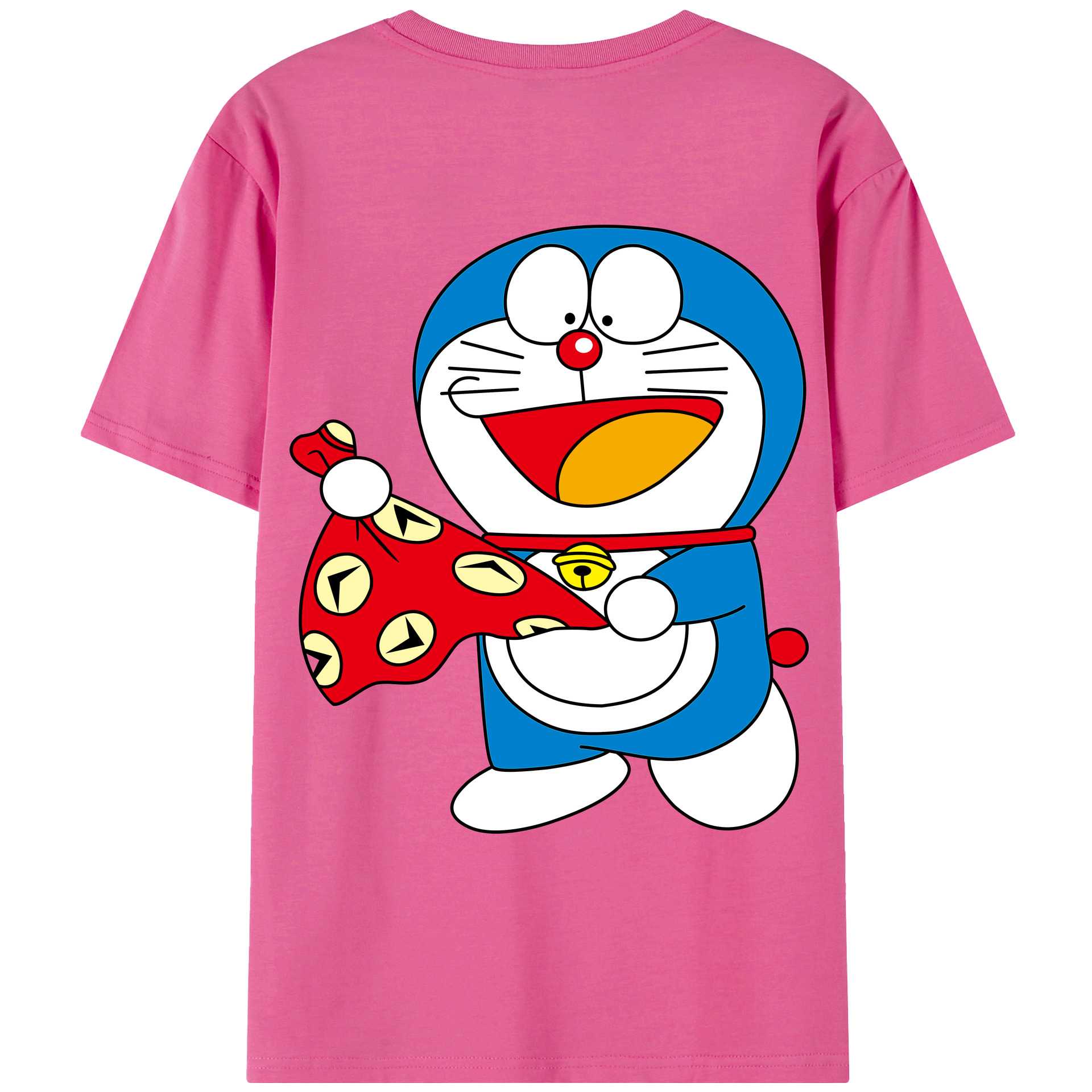 （画像用） ドラえもん Doraemon レディース半袖Tシャツ(バックプリント)
