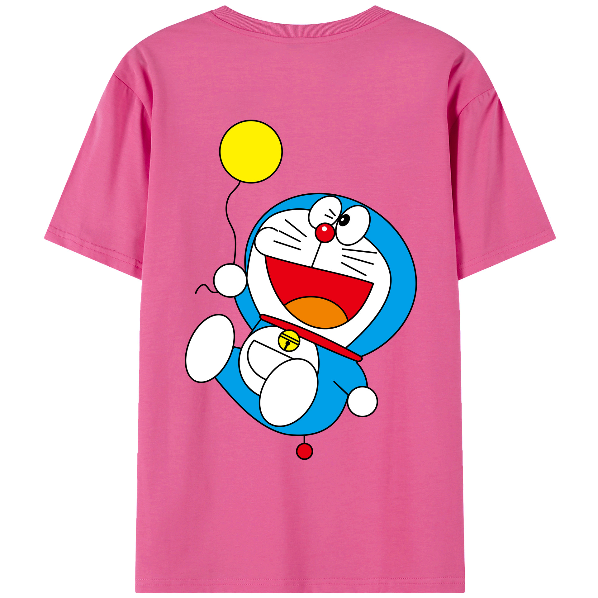 （画像用） ドラえもん Doraemon レディース半袖Tシャツ(バックプリント)