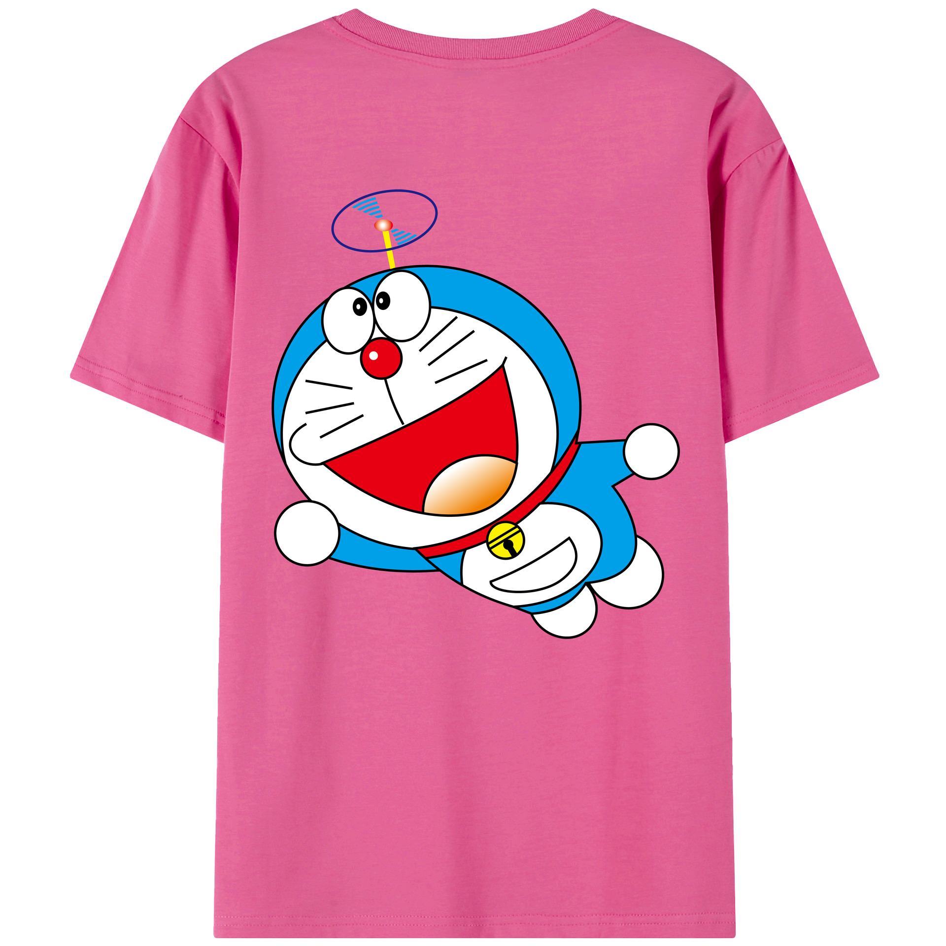 （画像用） ドラえもん Doraemon レディース半袖Tシャツ(バックプリント)