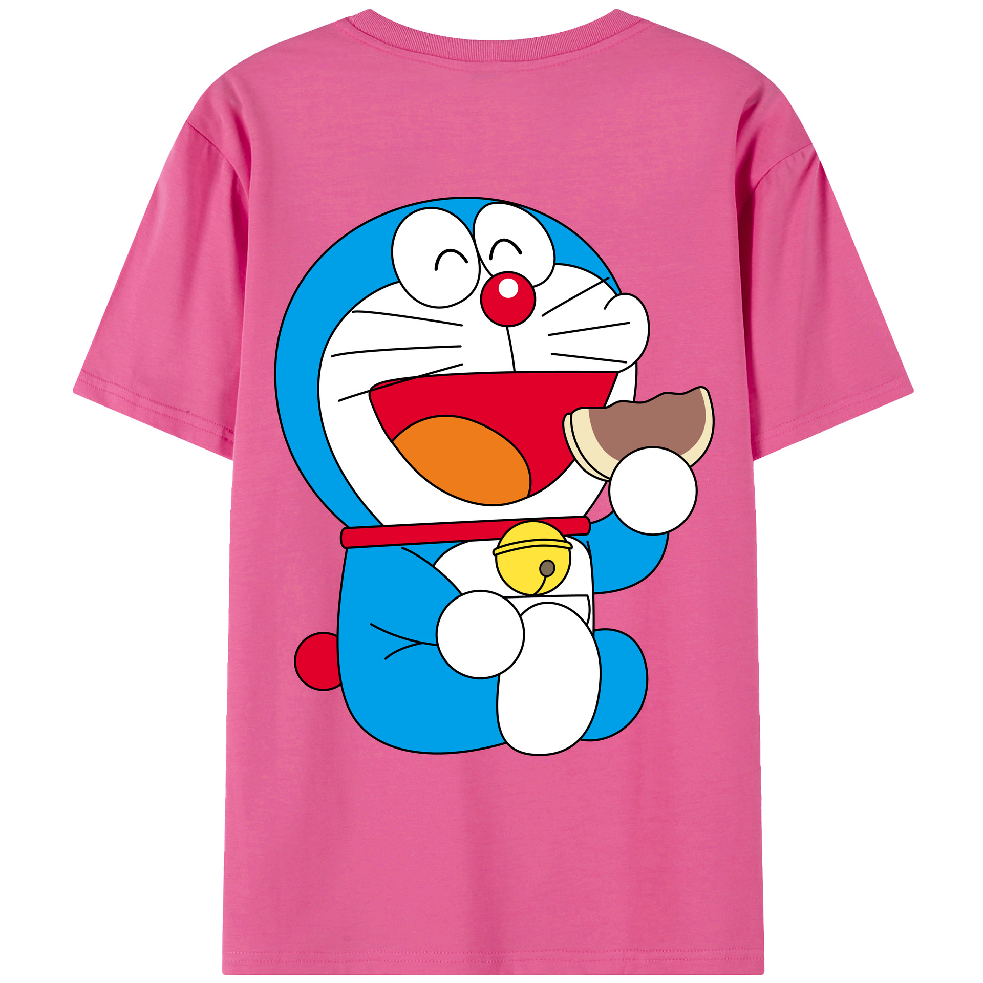 （画像用） ドラえもん Doraemon レディース半袖Tシャツ(バックプリント)