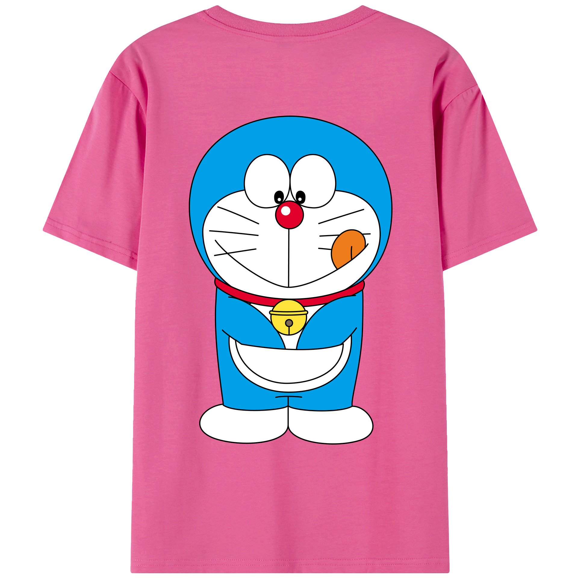 （画像用） ドラえもん Doraemon レディース半袖Tシャツ(バックプリント)