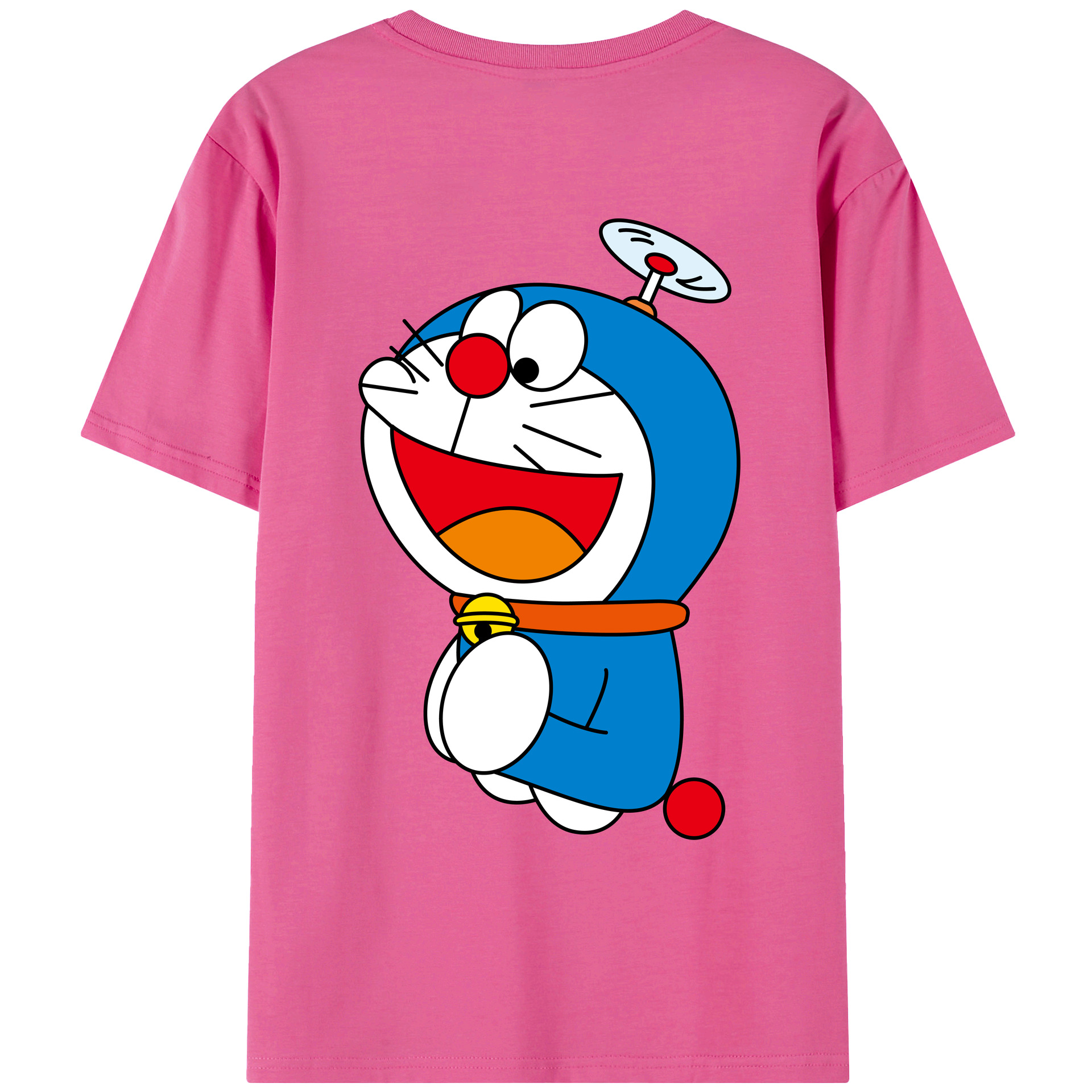 （画像用） ドラえもん Doraemon レディース半袖Tシャツ(バックプリント)