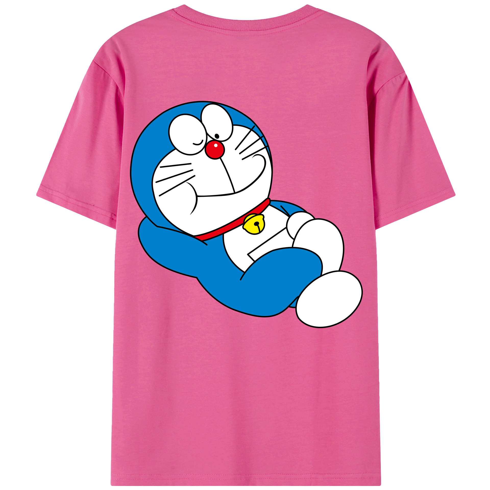 （画像用） ドラえもん Doraemon レディース半袖Tシャツ(バックプリント)
