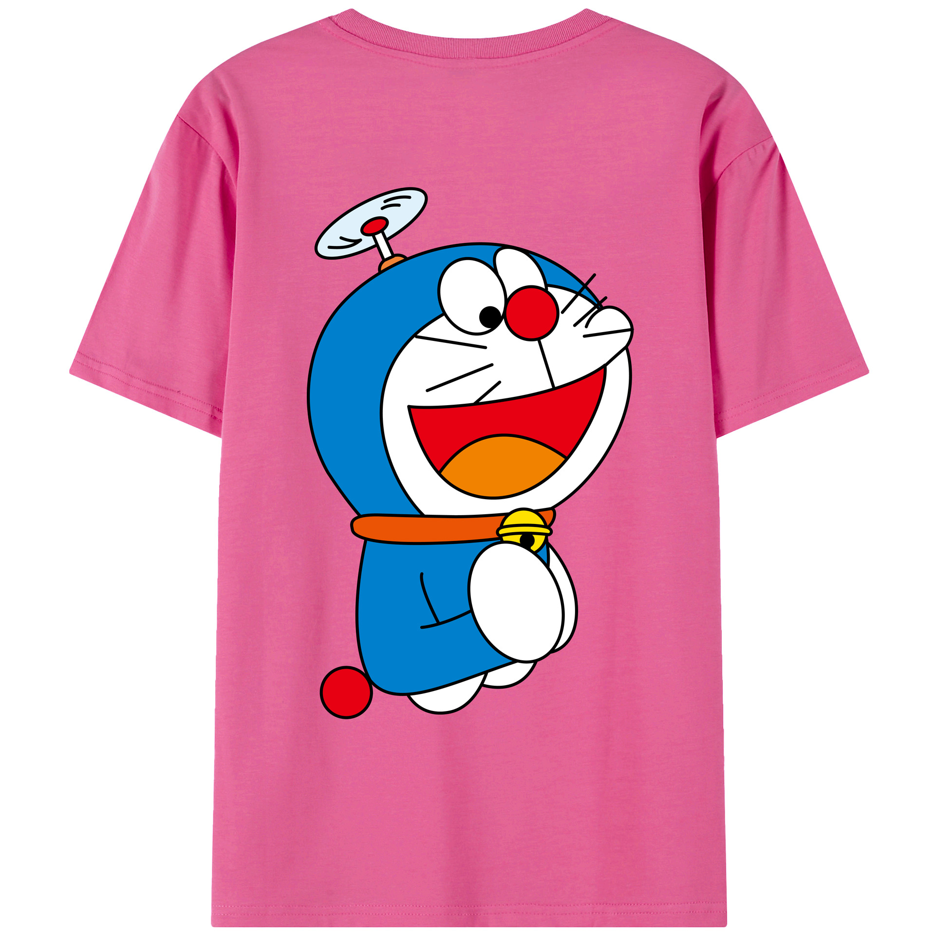 （画像用） ドラえもん Doraemon レディース半袖Tシャツ(バックプリント)