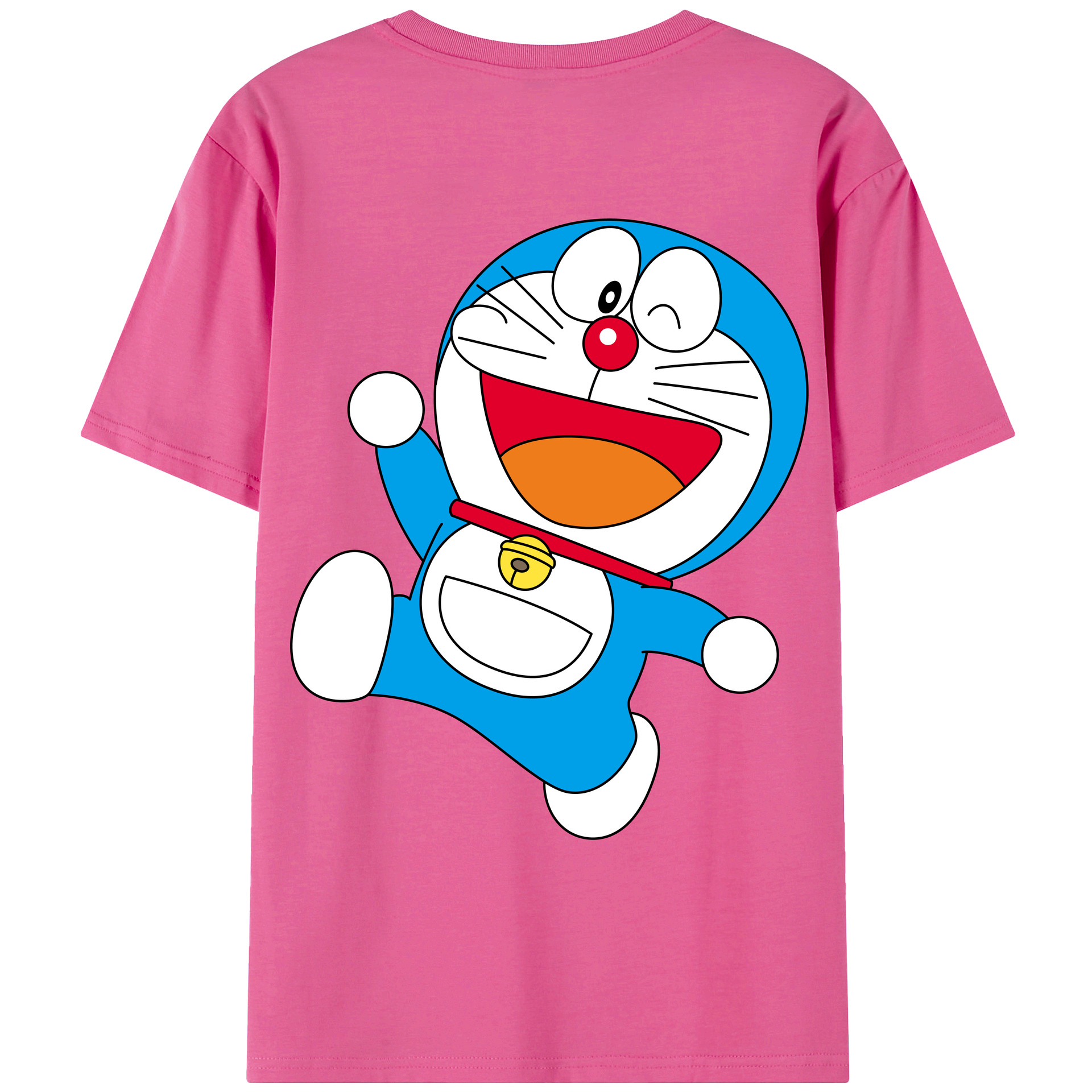 （画像用） ドラえもん Doraemon レディース半袖Tシャツ(バックプリント)