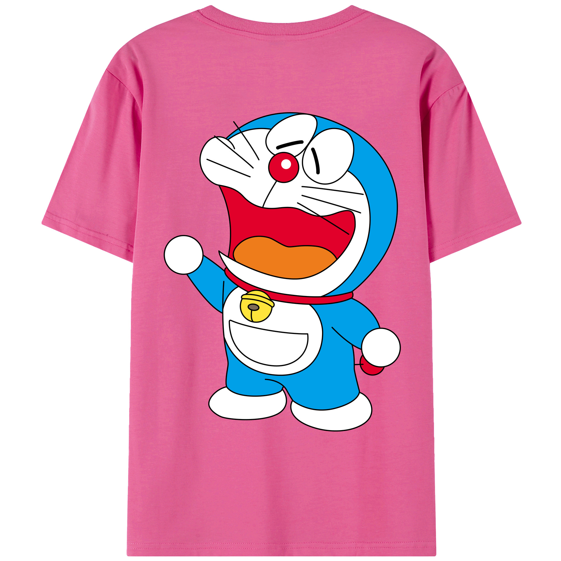 （画像用） ドラえもん Doraemon レディース半袖Tシャツ(バックプリント)