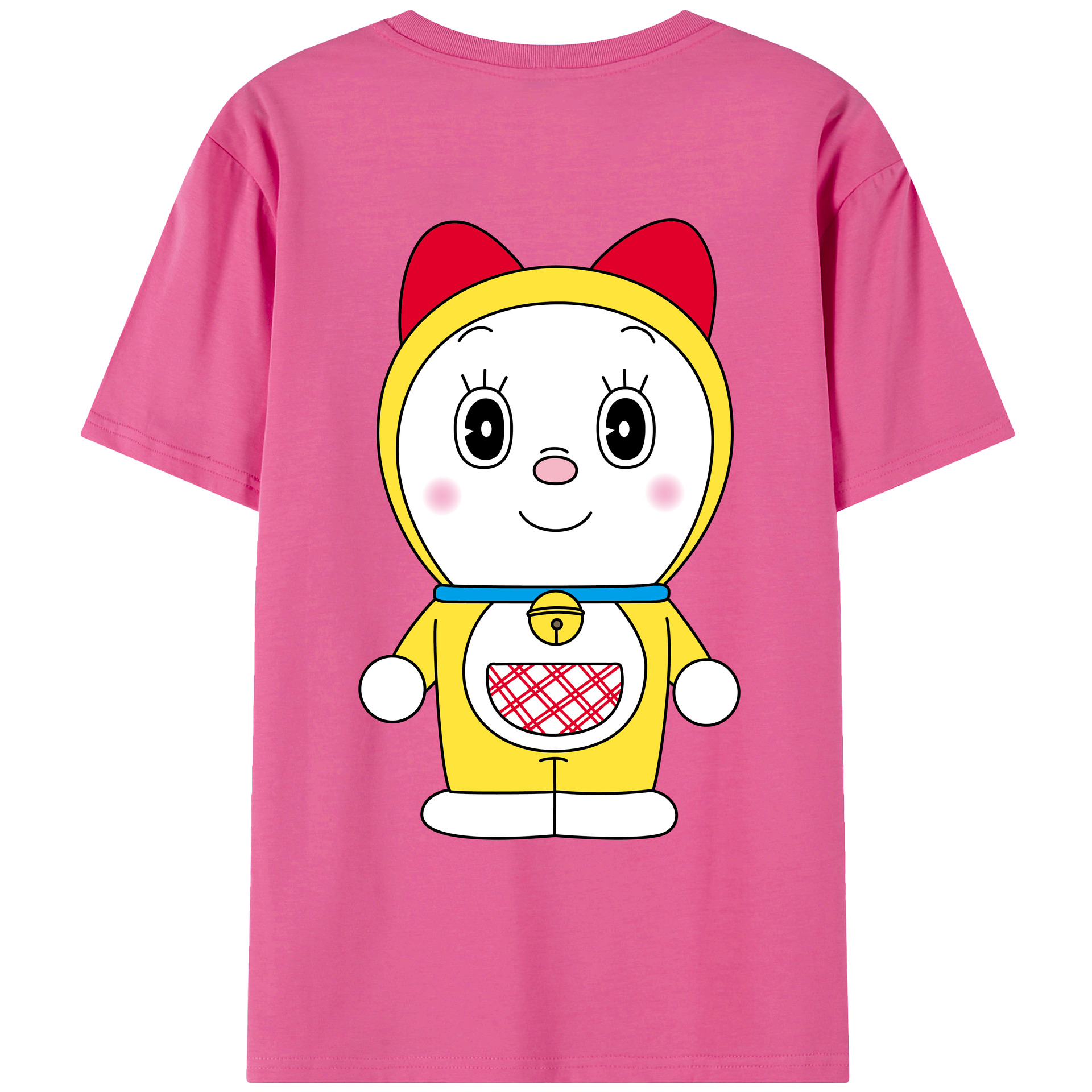 （画像用） ドラえもん ドラミ Doraemon Dorami レディース半袖Tシャツ(バックプリント)