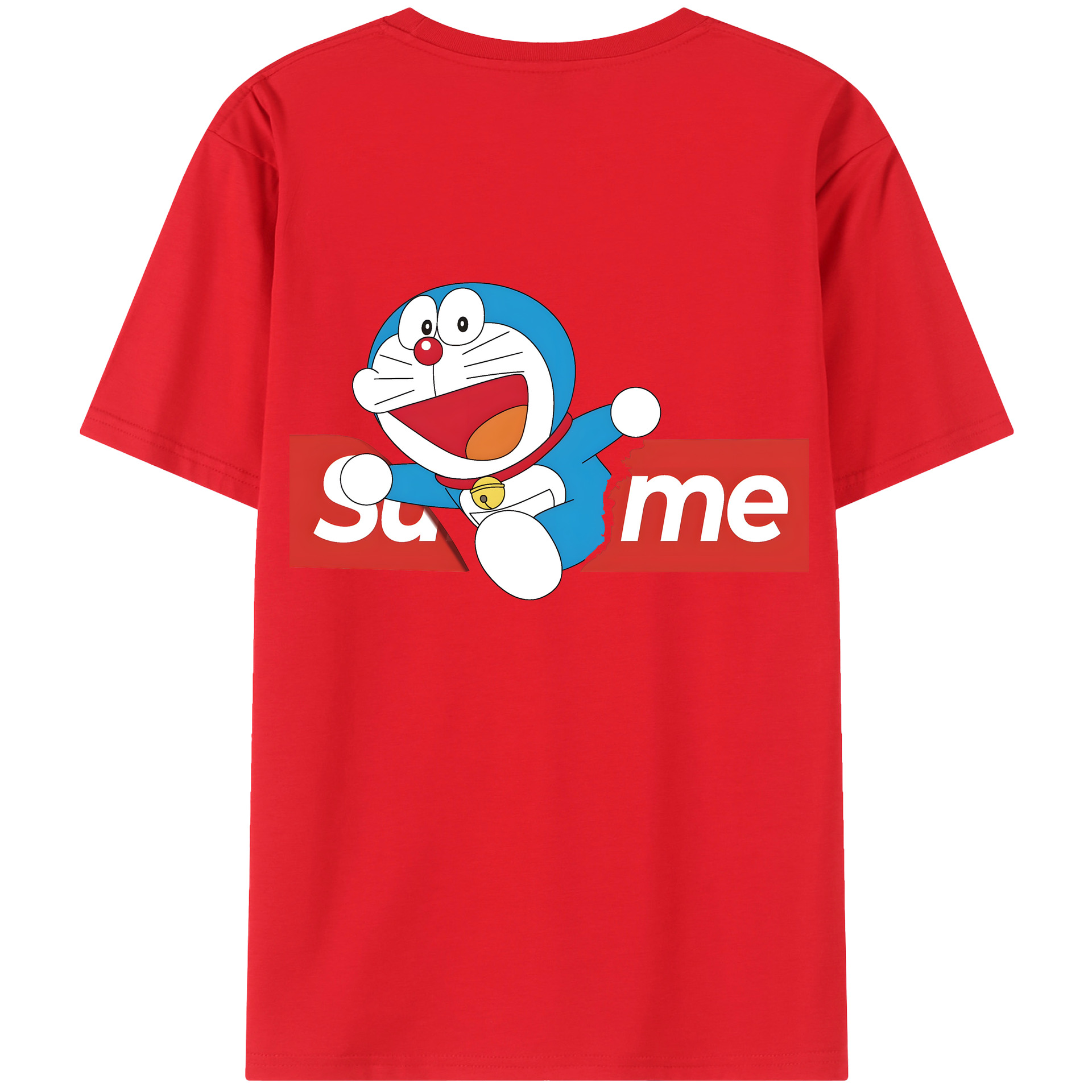 （画像用） ドラえもん Doraemon レディース半袖Tシャツ(バックプリント)