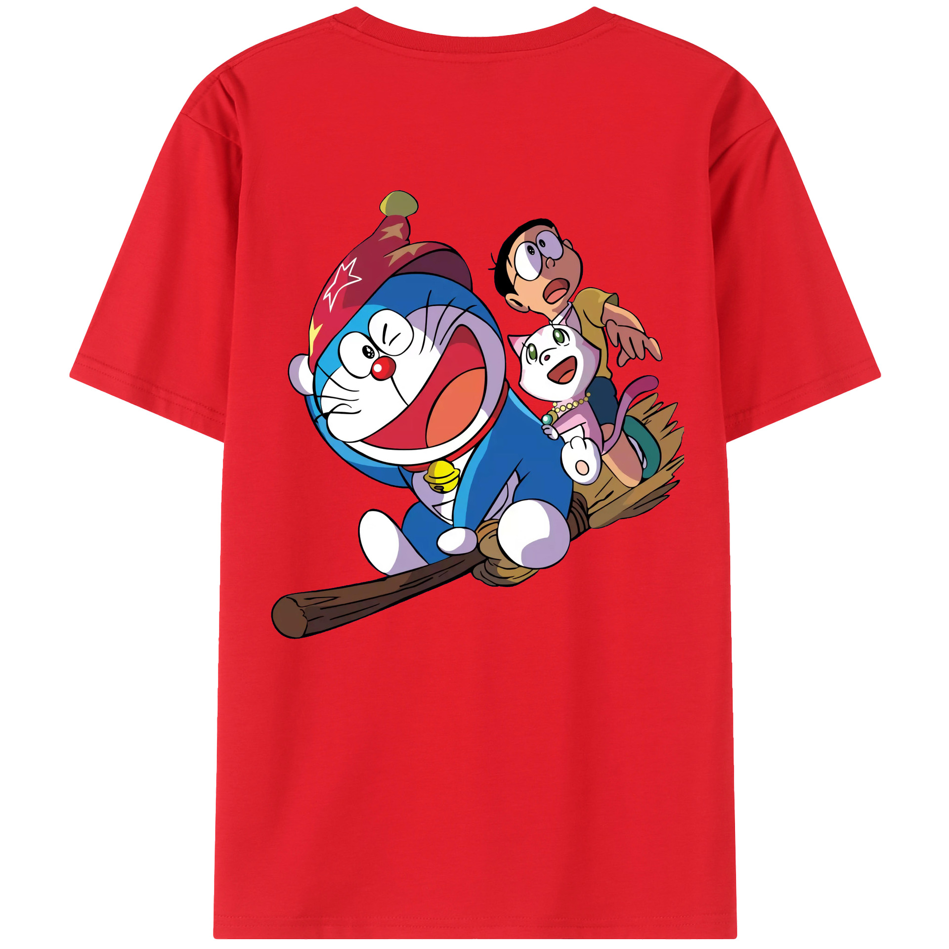 （画像用） ドラえもん Doraemon レディース半袖Tシャツ(バックプリント)