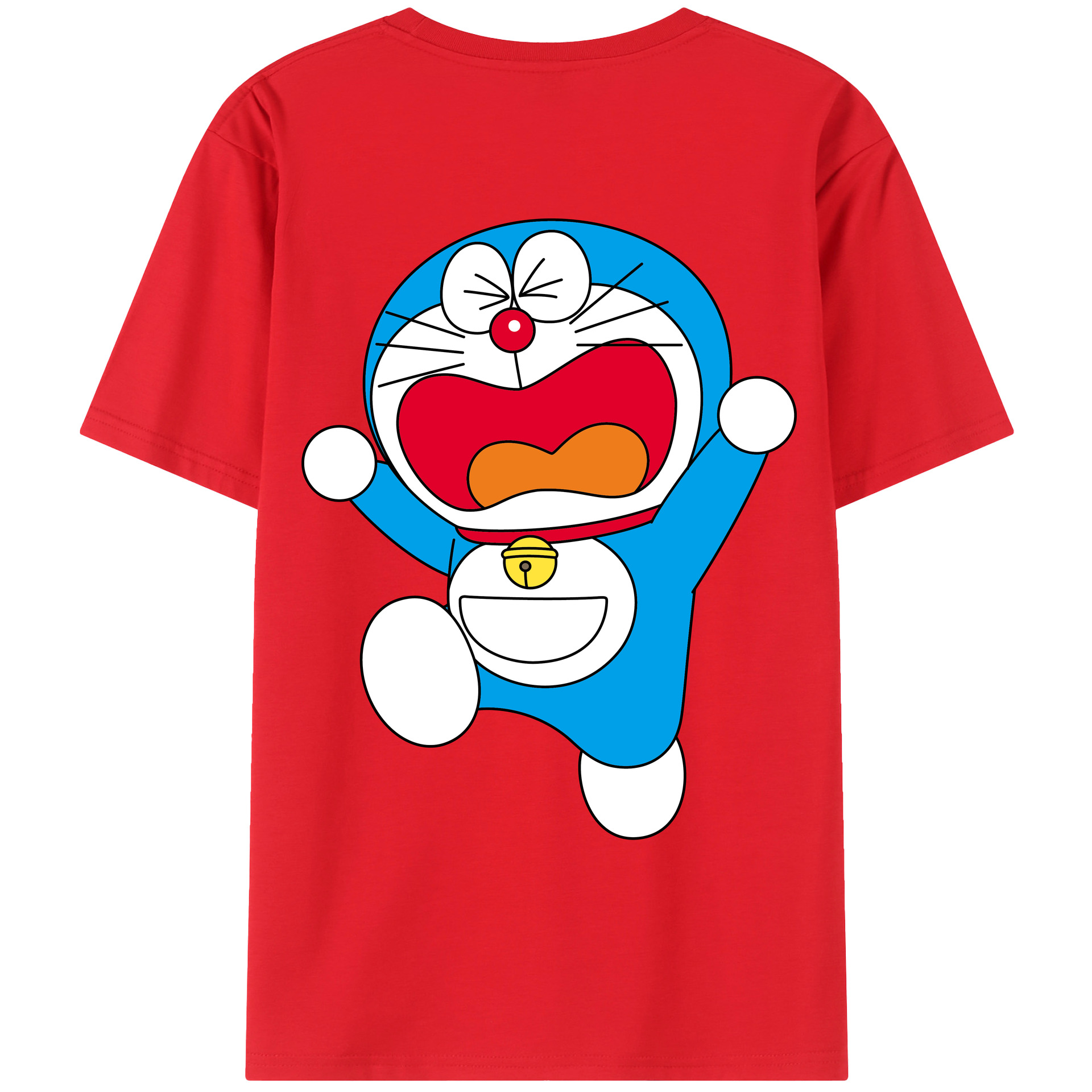 （画像用） ドラえもん Doraemon レディース半袖Tシャツ(バックプリント)