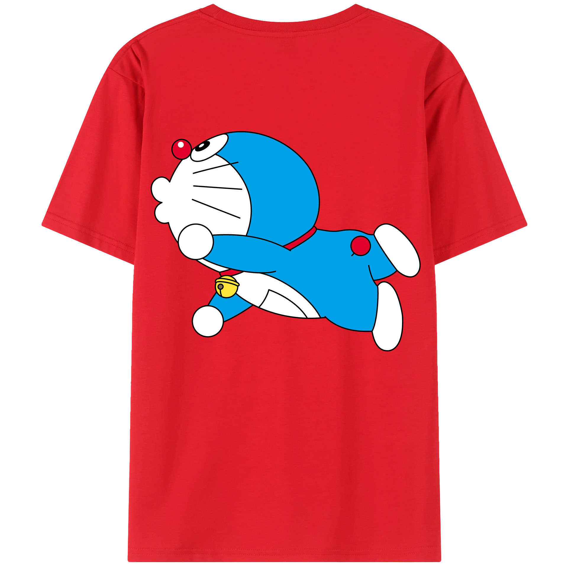 （画像用） ドラえもん Doraemon レディース半袖Tシャツ(バックプリント)