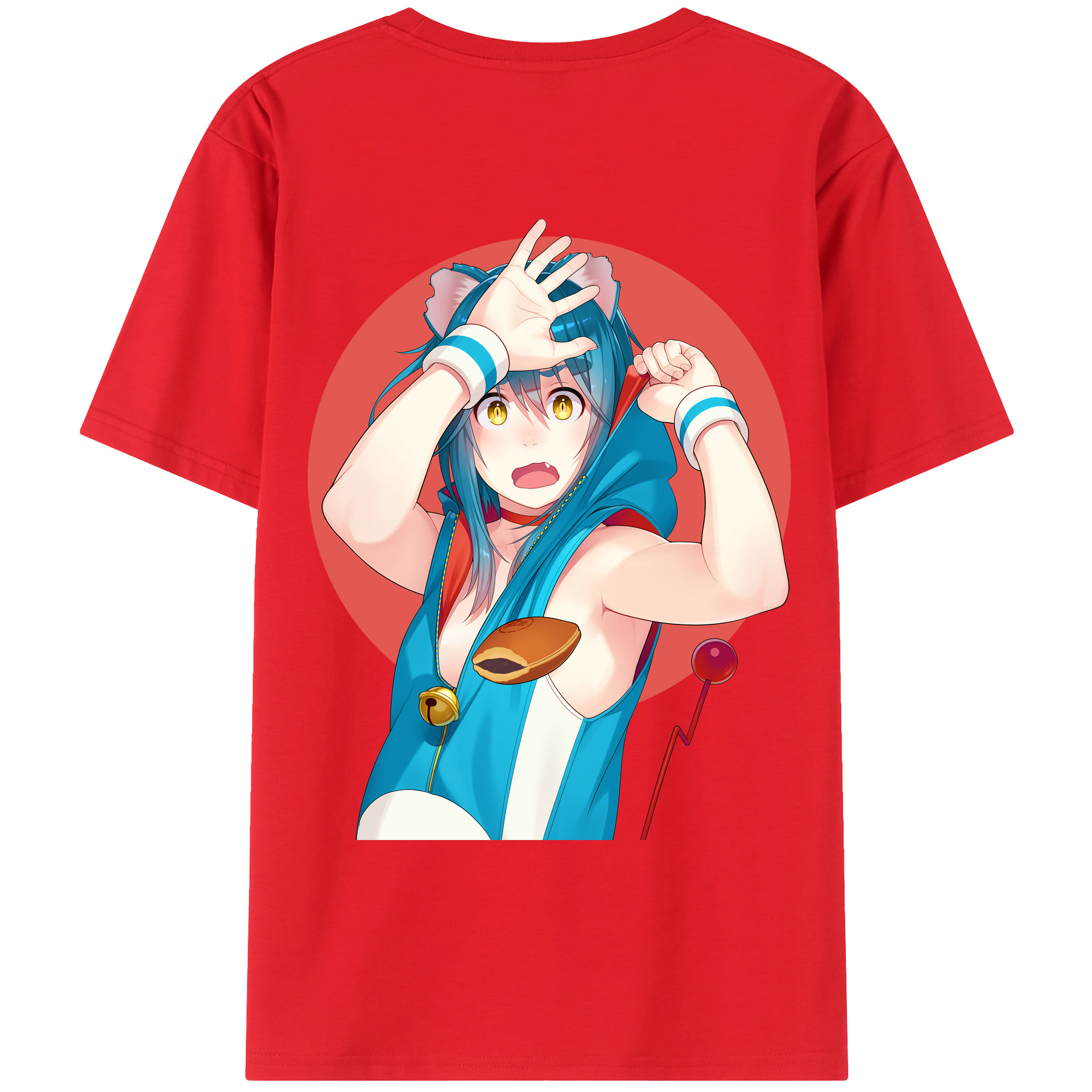 （画像用） ドラえもん Doraemon レディース半袖Tシャツ(バックプリント)