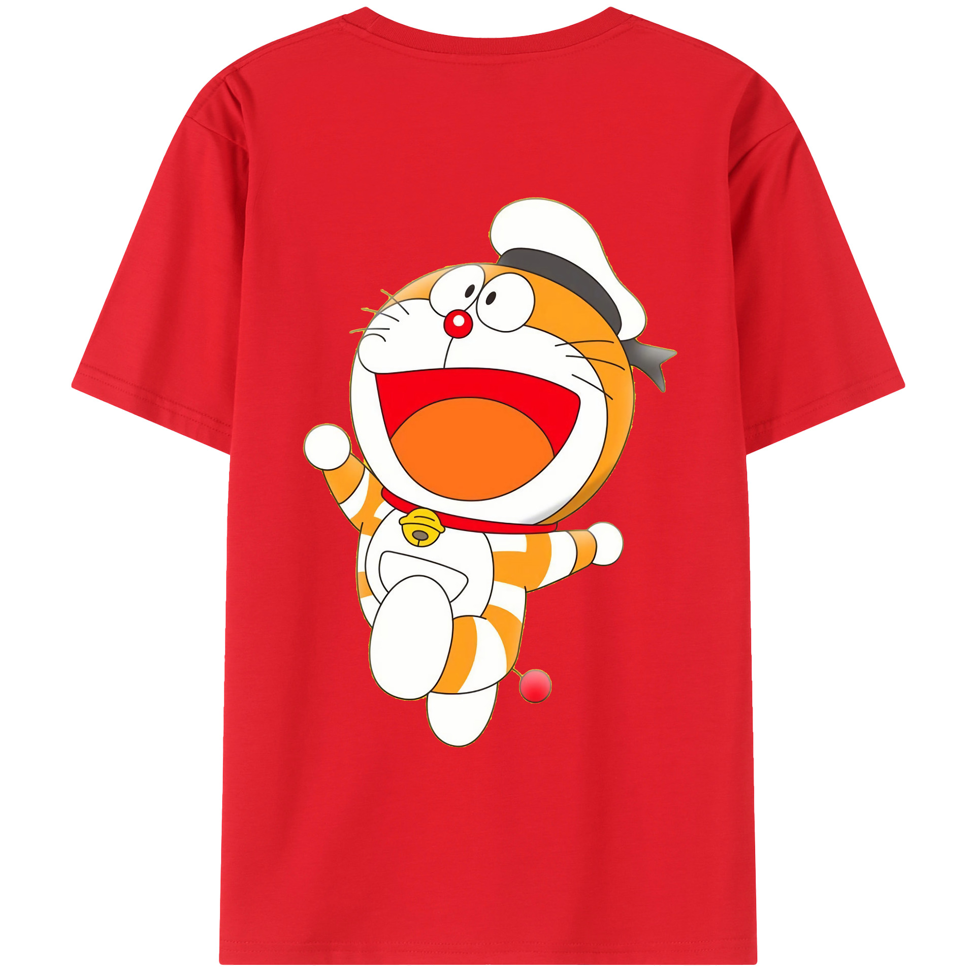 （画像用） ドラえもん Doraemon レディース半袖Tシャツ(バックプリント)