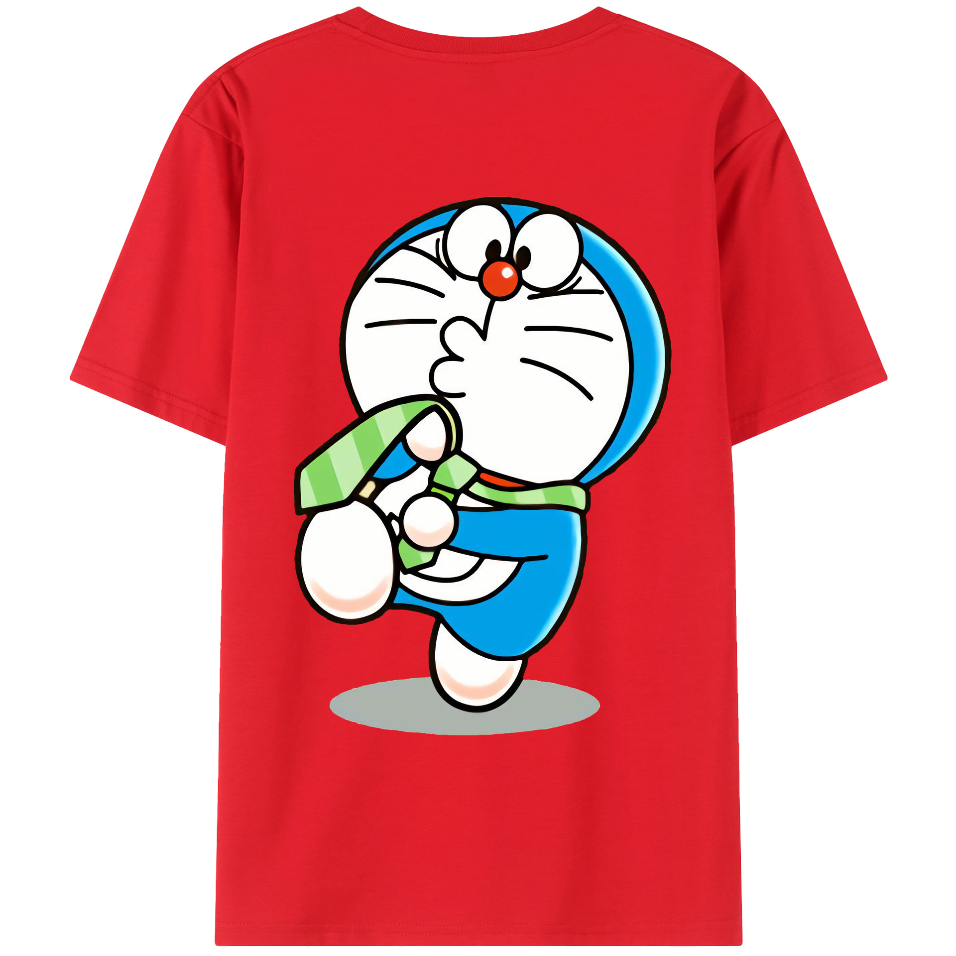 （画像用） ドラえもん Doraemon レディース半袖Tシャツ(バックプリント)