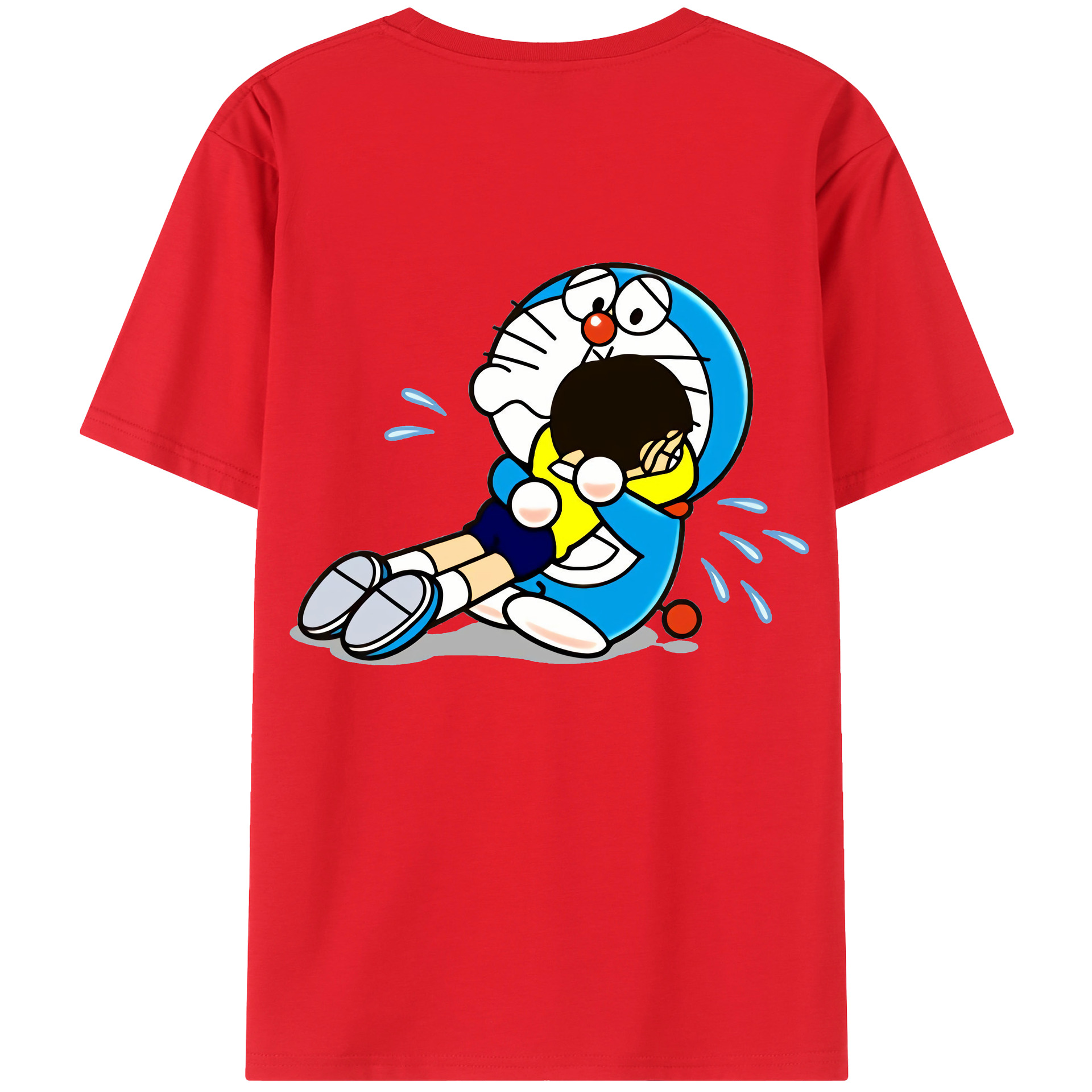 （画像用） ドラえもん Doraemon レディース半袖Tシャツ(バックプリント)