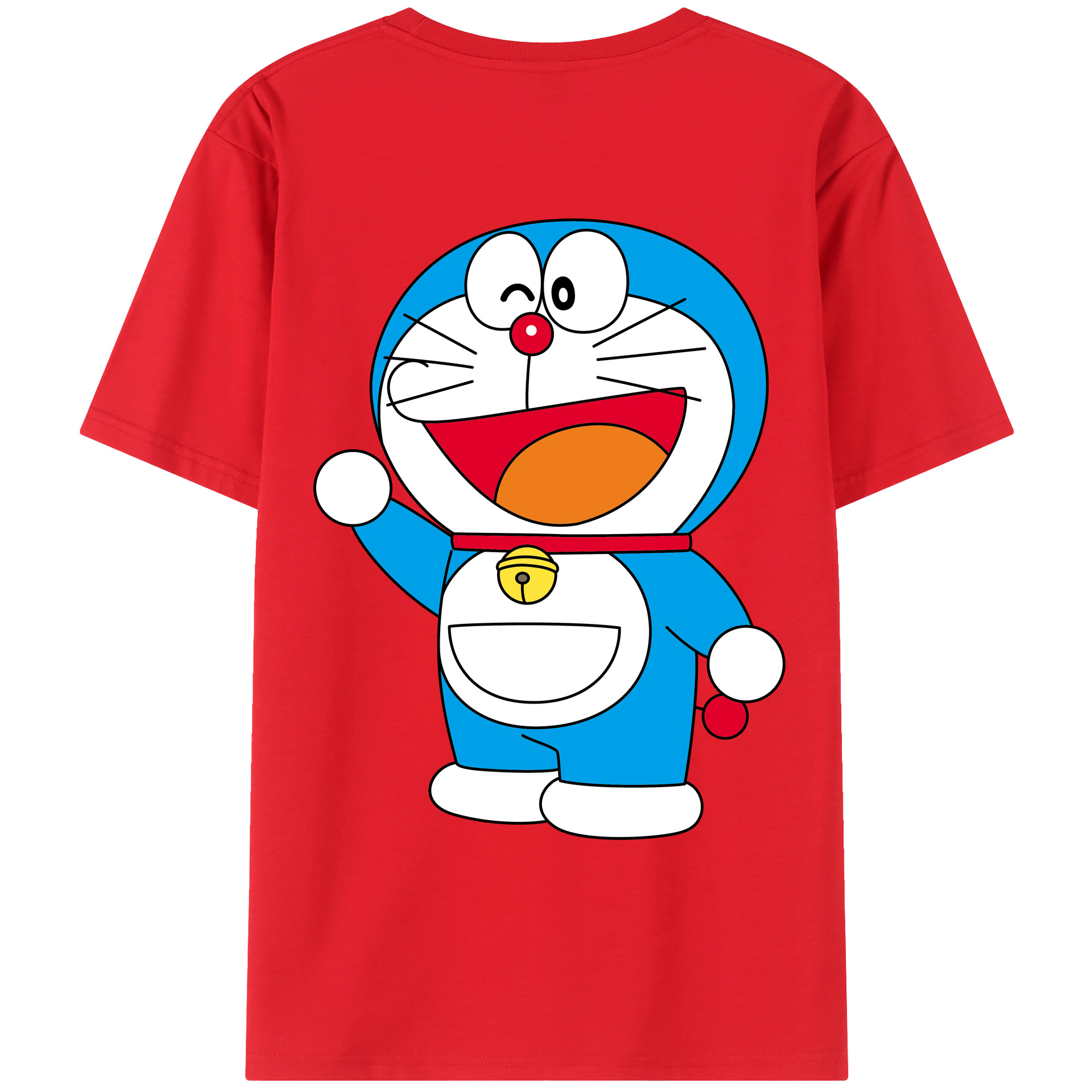 （画像用） ドラえもん Doraemon レディース半袖Tシャツ(バックプリント)
