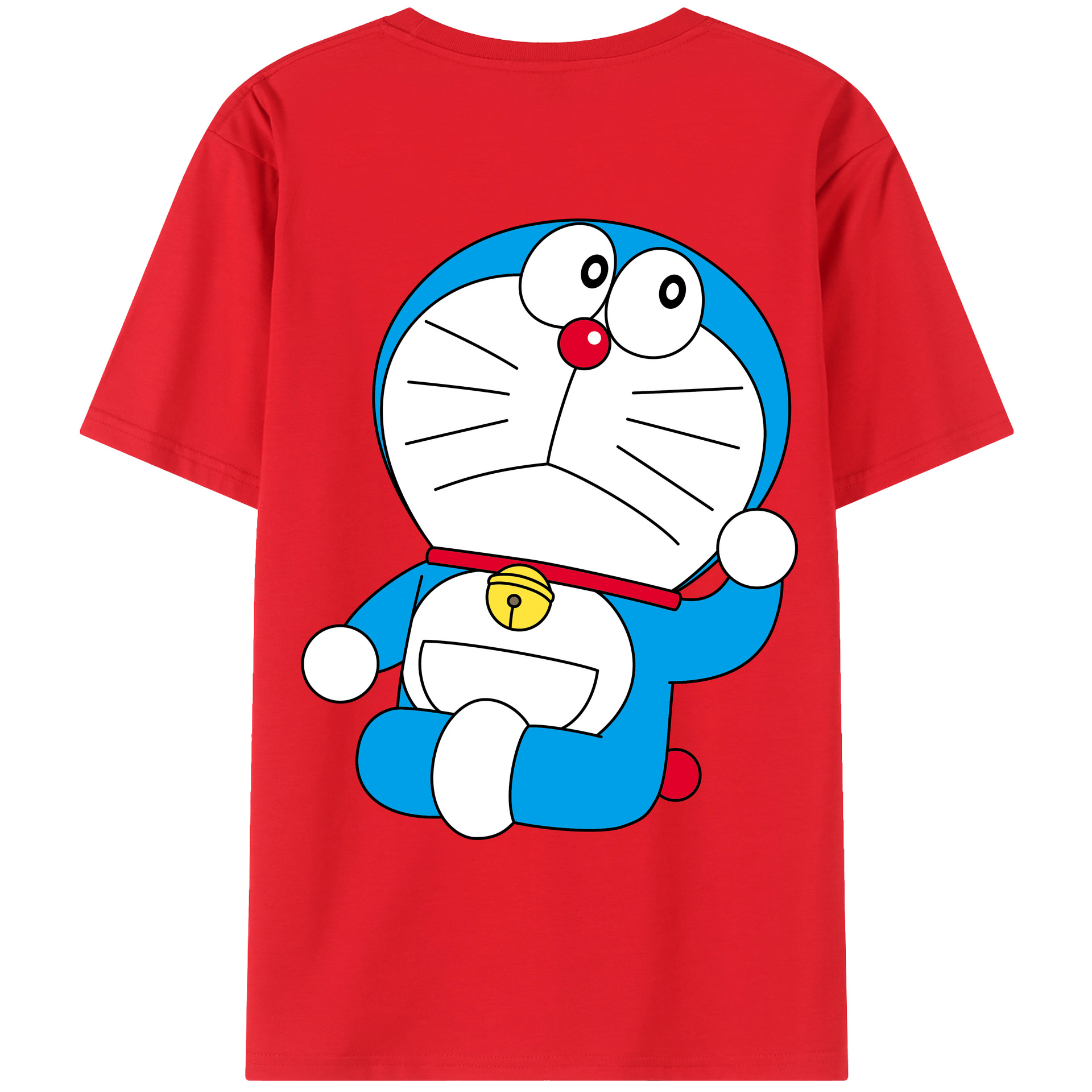 （画像用） ドラえもん Doraemon レディース半袖Tシャツ(バックプリント)