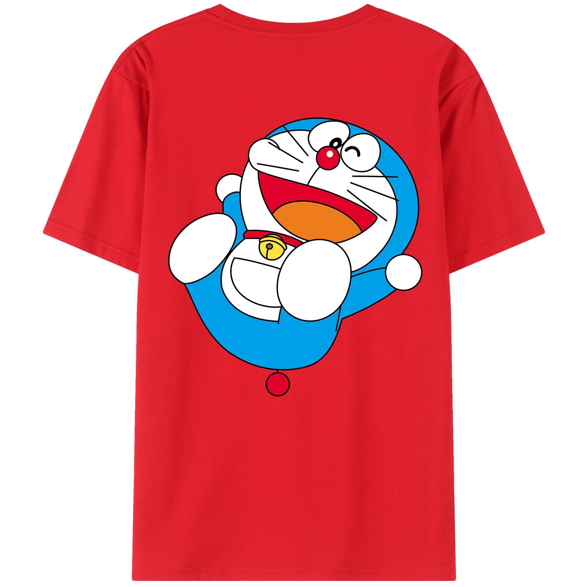 （画像用） ドラえもん Doraemon レディース半袖Tシャツ(バックプリント)