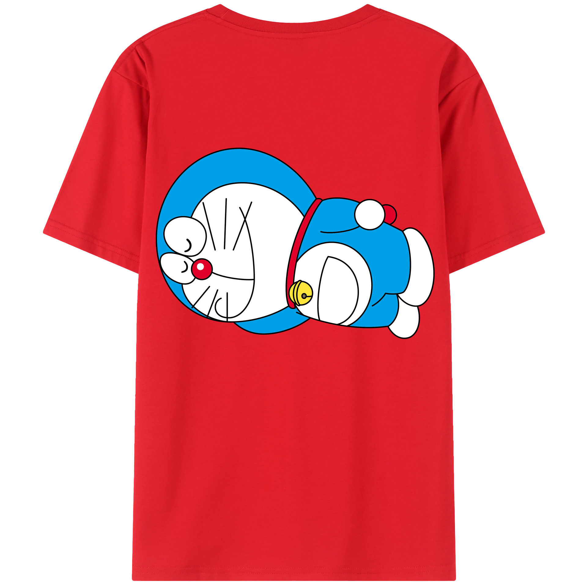 （画像用） ドラえもん Doraemon レディース半袖Tシャツ(バックプリント)