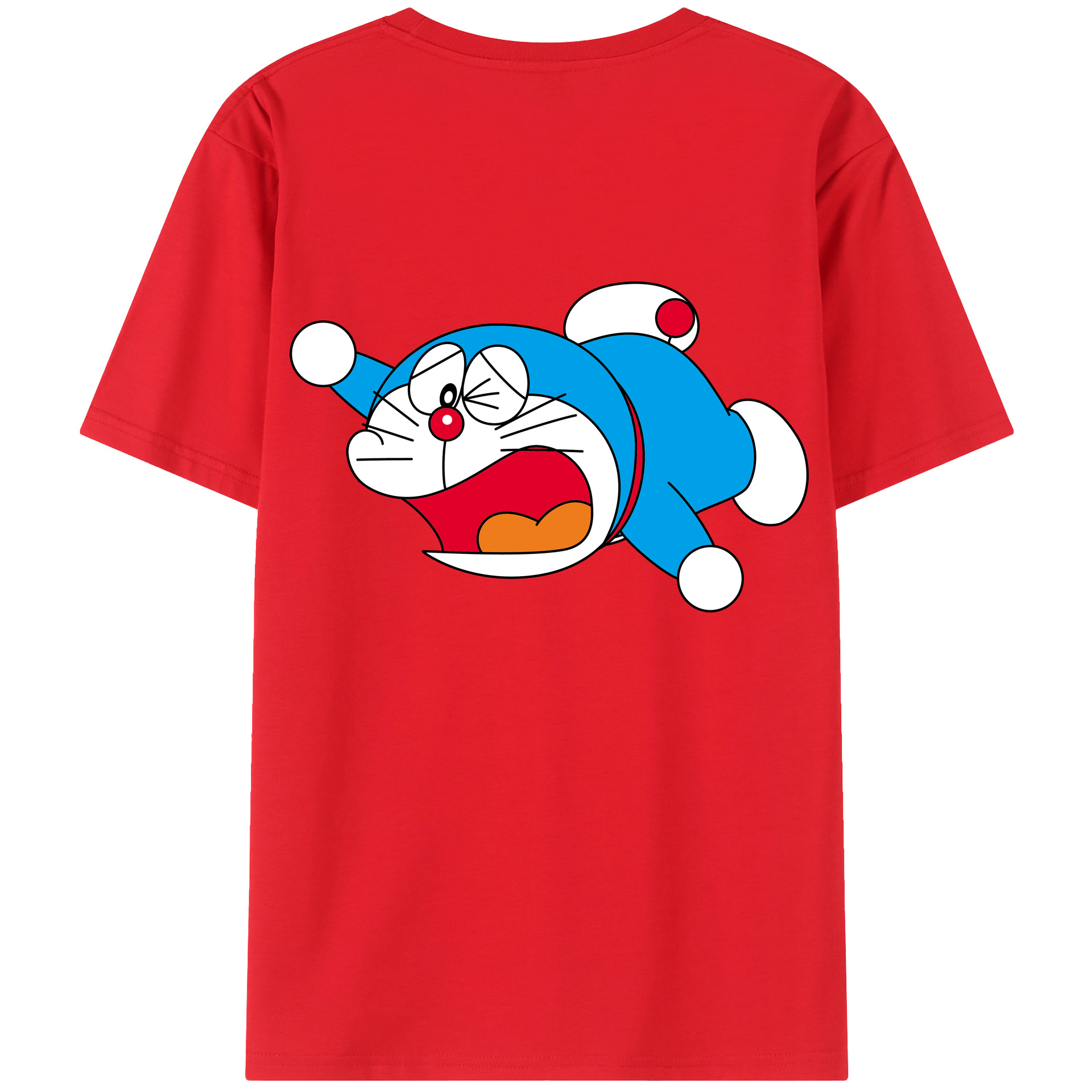 （画像用） ドラえもん Doraemon レディース半袖Tシャツ(バックプリント)