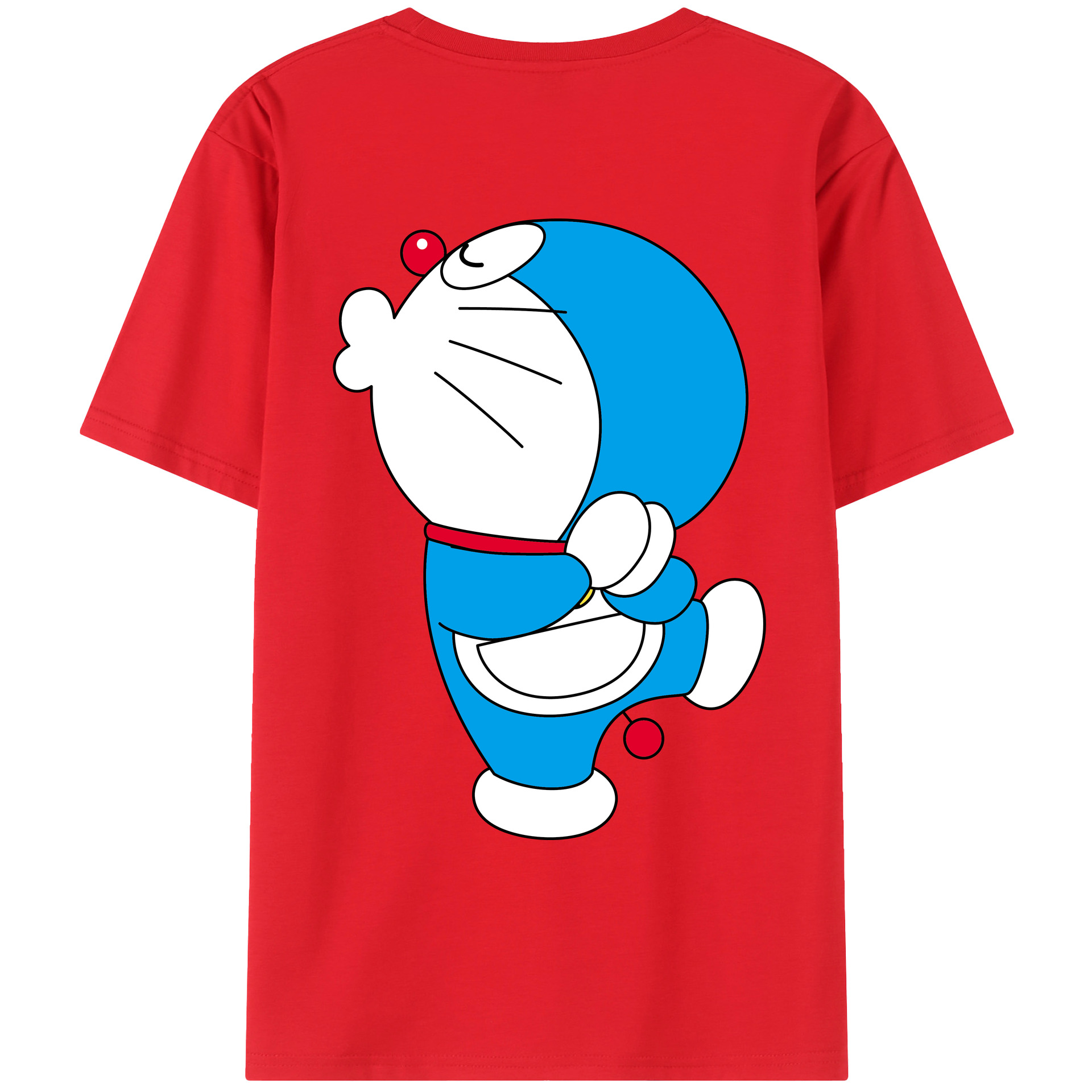 （画像用） ドラえもん Doraemon レディース半袖Tシャツ(バックプリント)