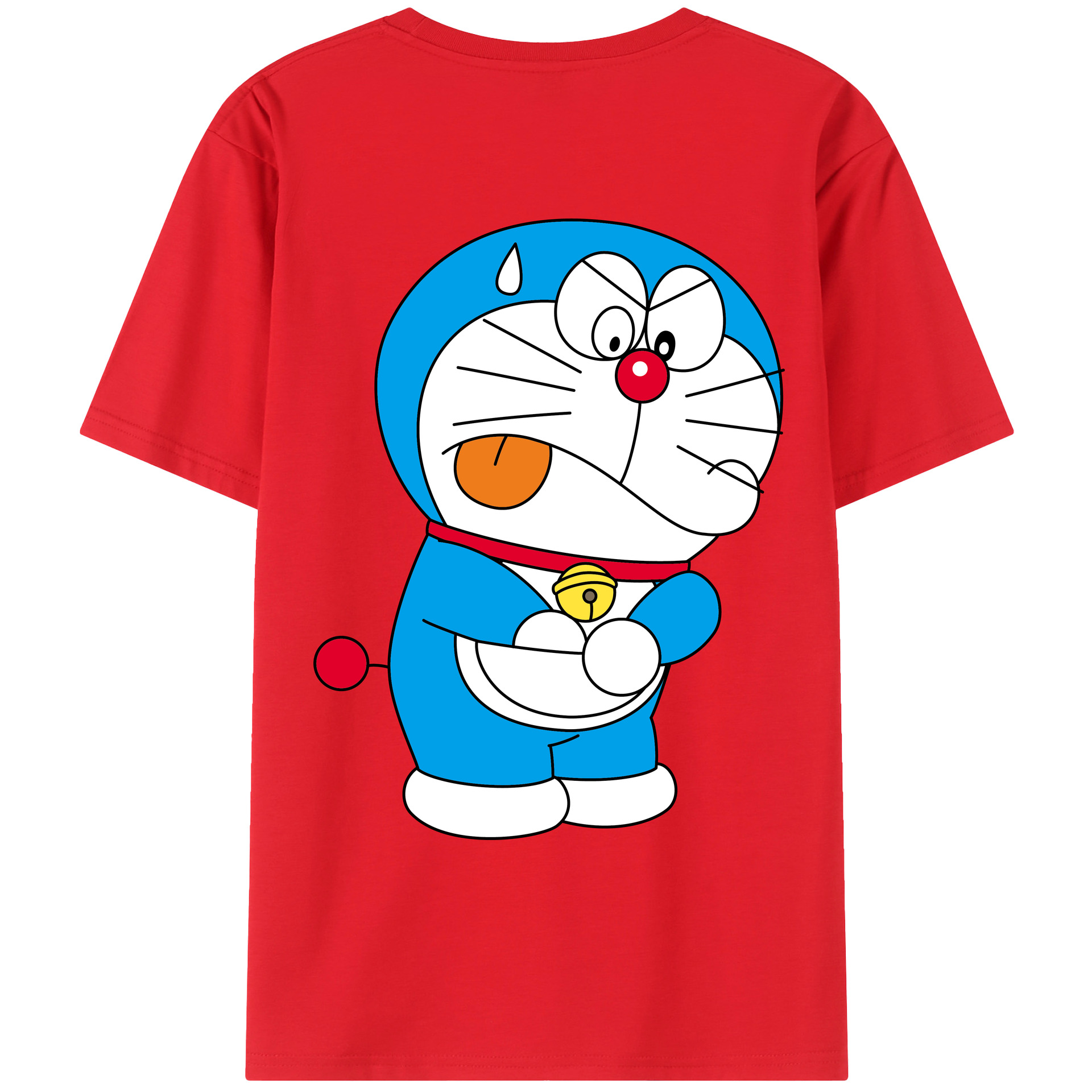 （画像用） ドラえもん Doraemon レディース半袖Tシャツ(バックプリント)