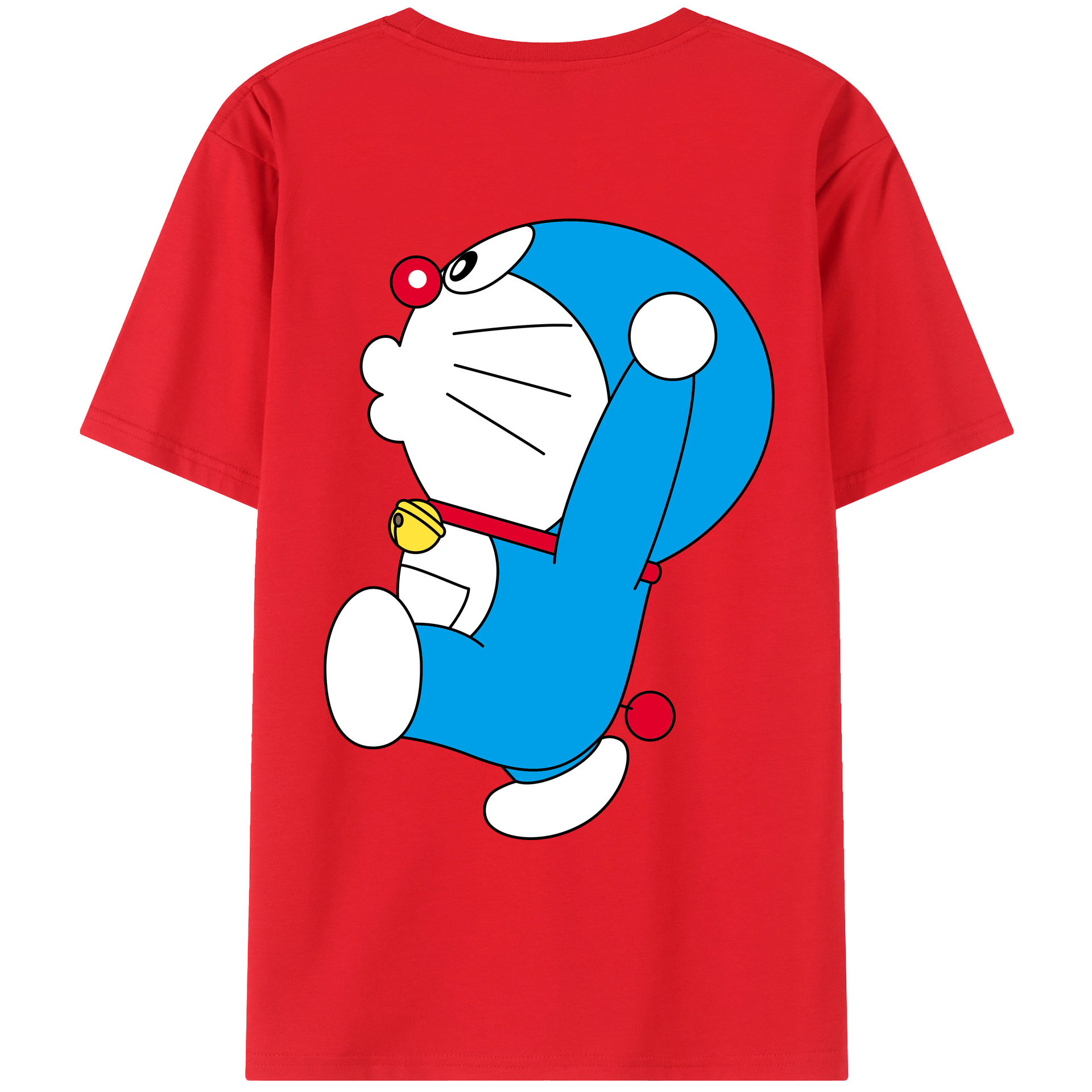 （画像用） ドラえもん Doraemon レディース半袖Tシャツ(バックプリント)
