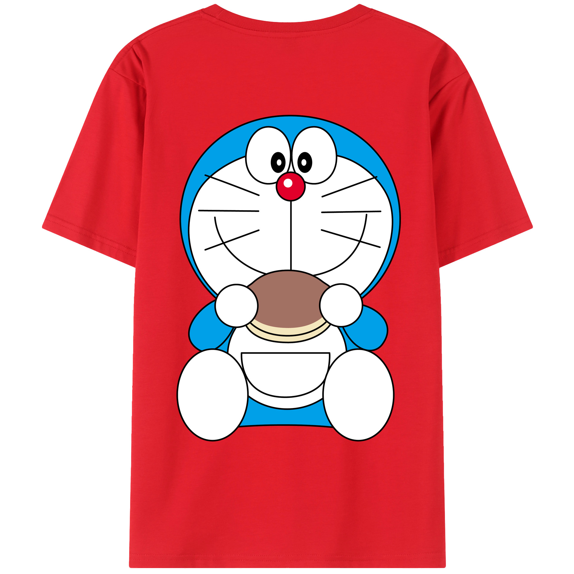 （画像用） ドラえもん Doraemon レディース半袖Tシャツ(バックプリント)