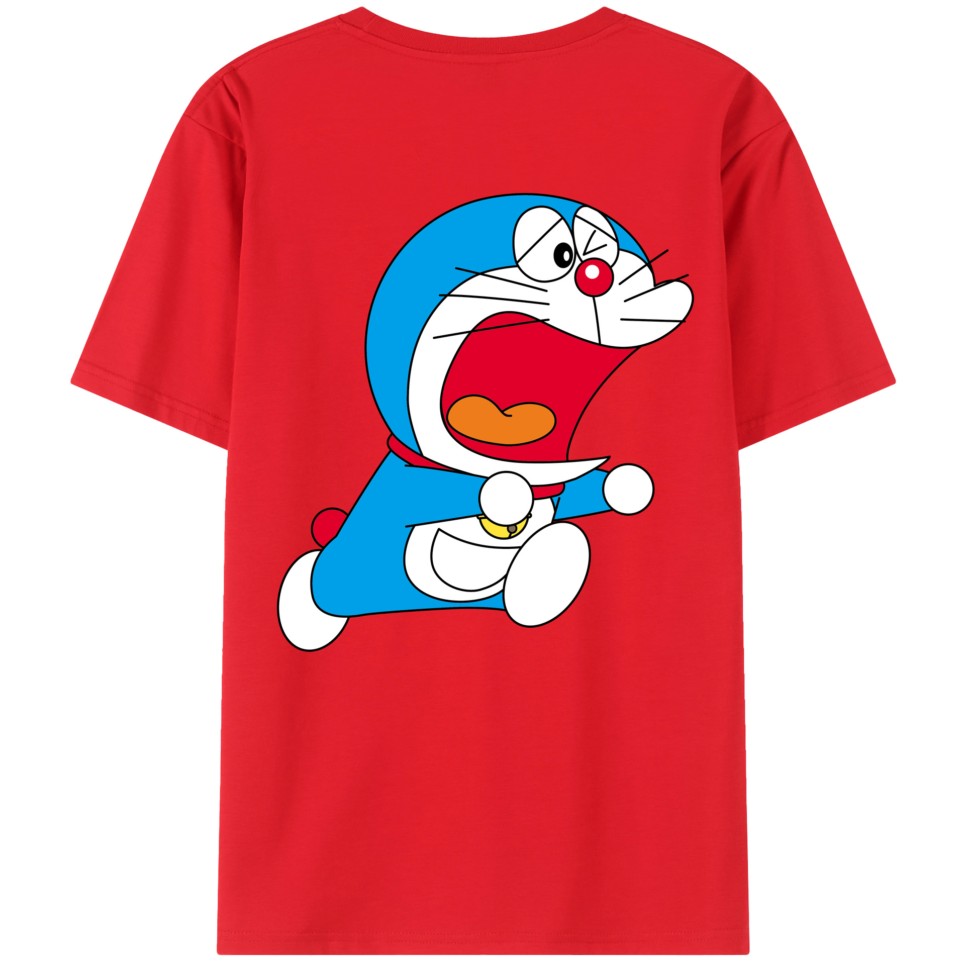 （画像用） ドラえもん Doraemon レディース半袖Tシャツ(バックプリント)