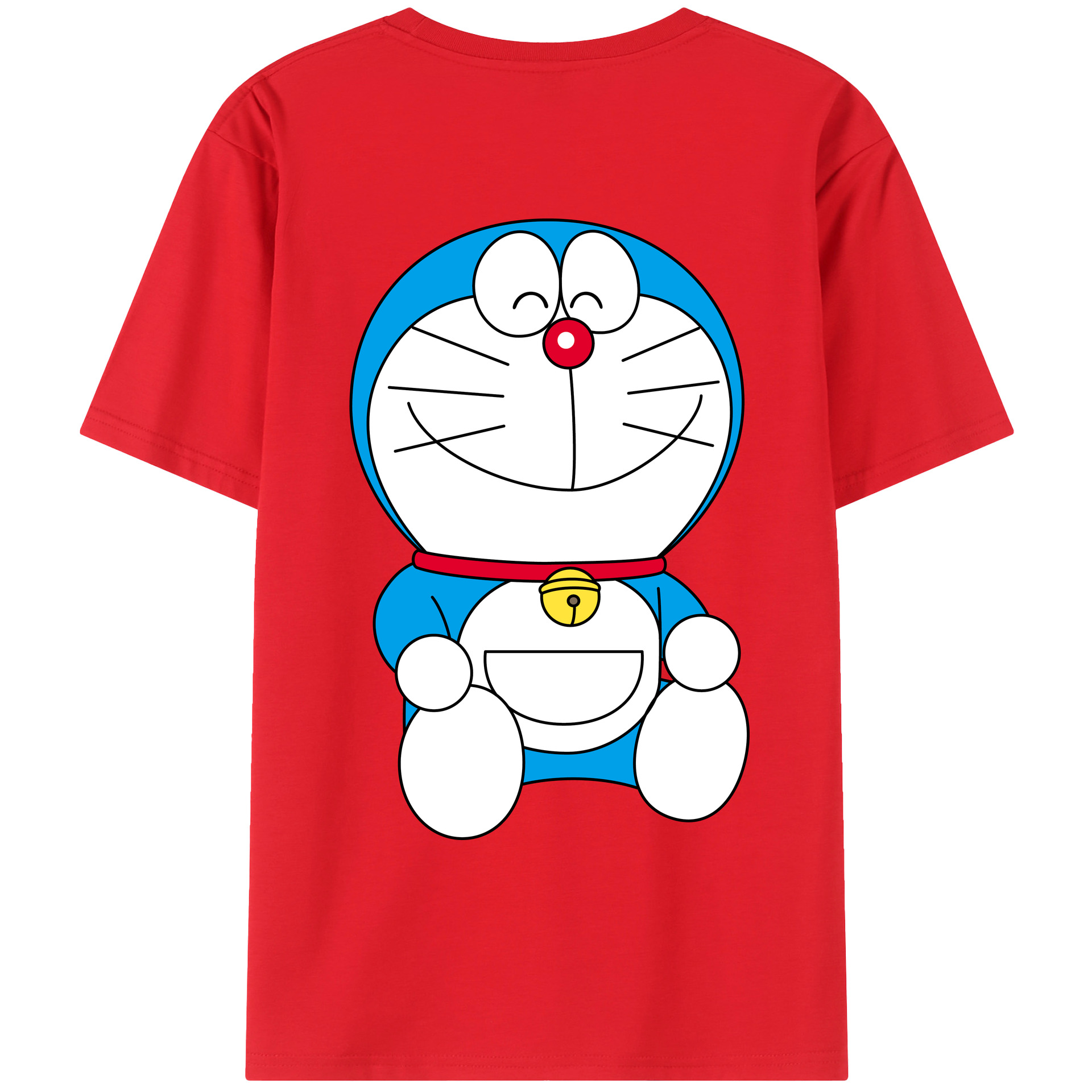 （画像用） ドラえもん Doraemon レディース半袖Tシャツ(バックプリント)