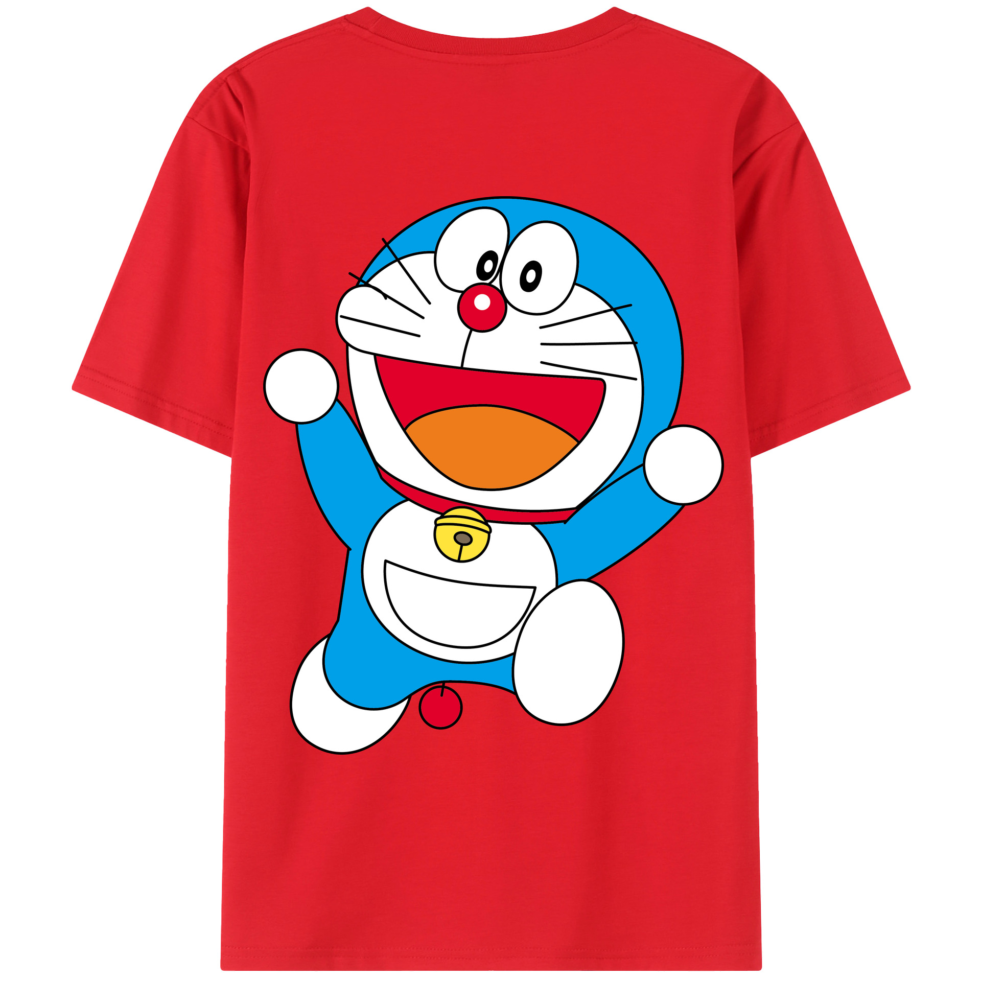 （画像用） ドラえもん Doraemon レディース半袖Tシャツ(バックプリント)