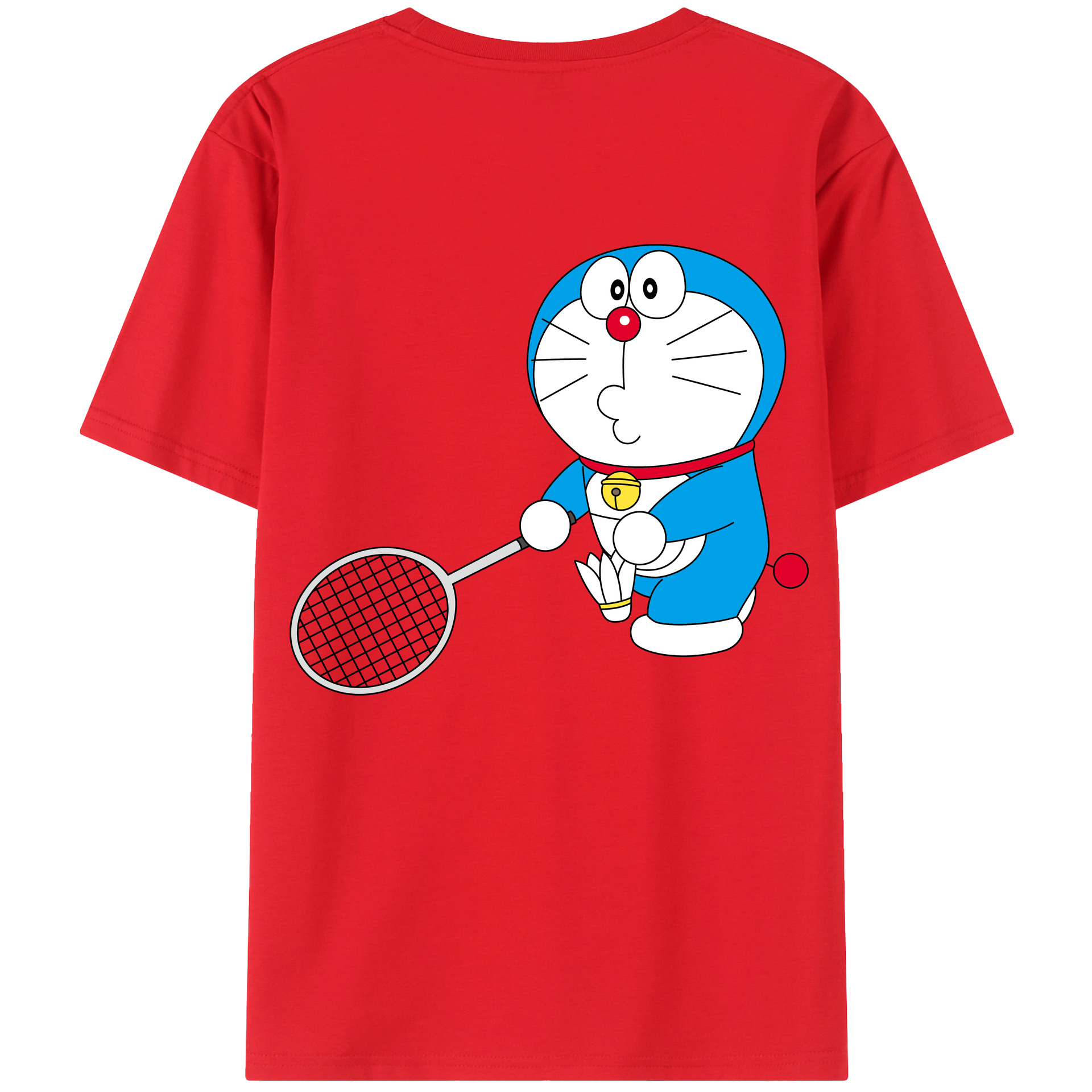 （画像用） ドラえもん Doraemon レディース半袖Tシャツ(バックプリント)